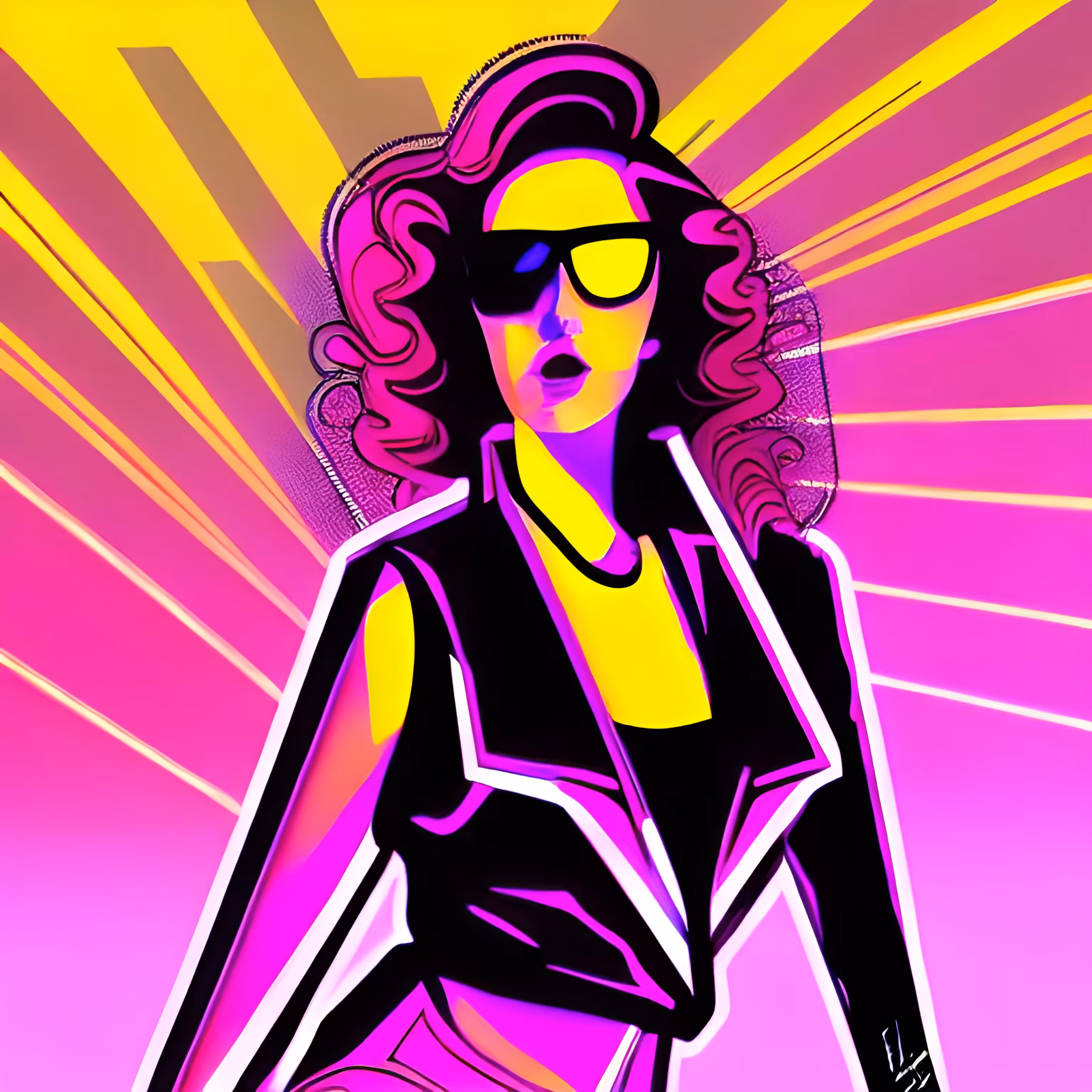 Woman retro