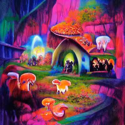 Ethereal Hobbit Home