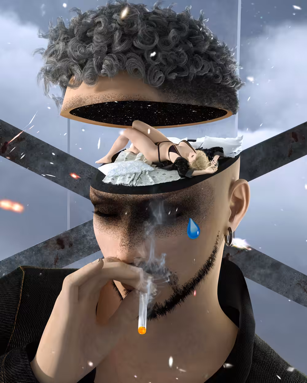 stop living rent-free in my mind