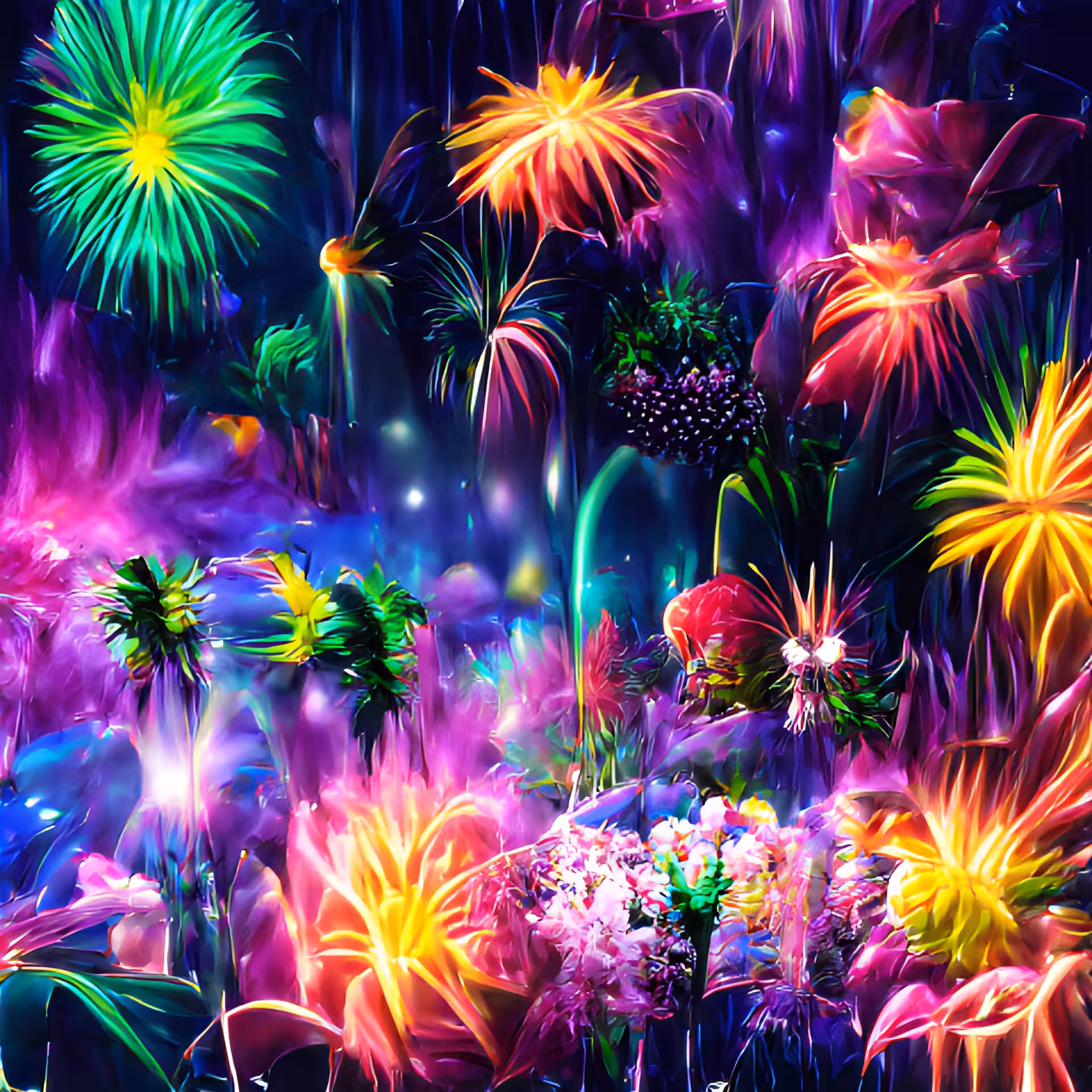 My life is not very colorful, that's why I make colorful works, so that I have something colorful in my life #02