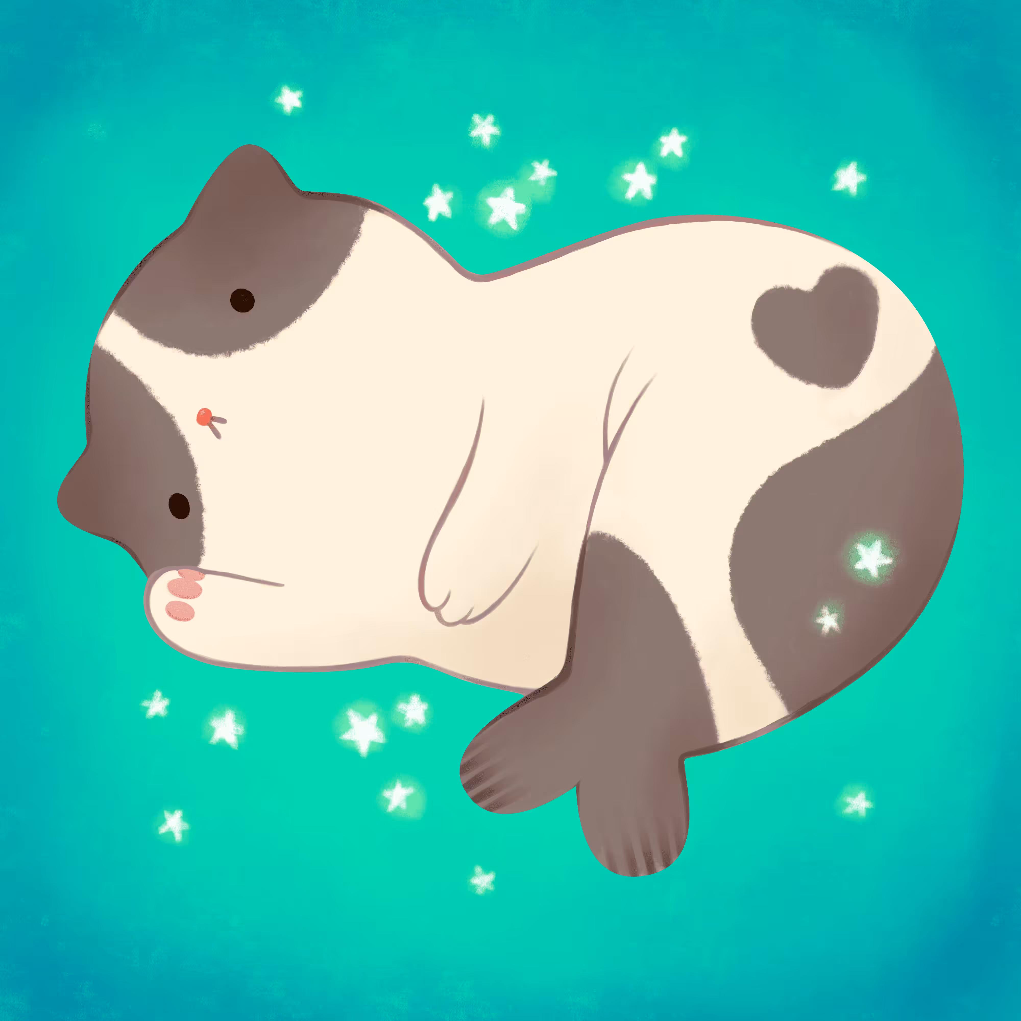 Mermeow no.3 - Kaki