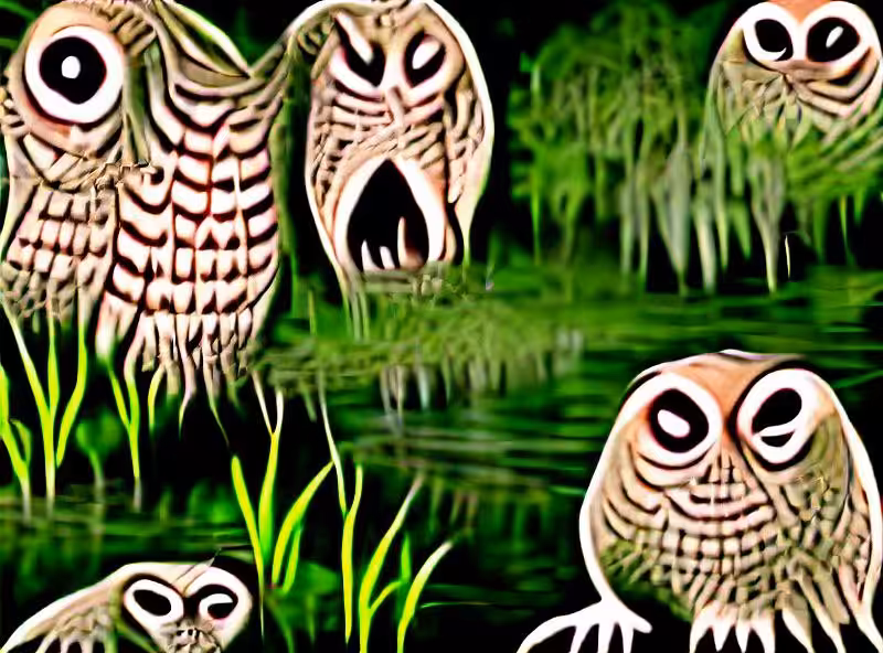 Abraham's First Works: I suspect owls in the swamp