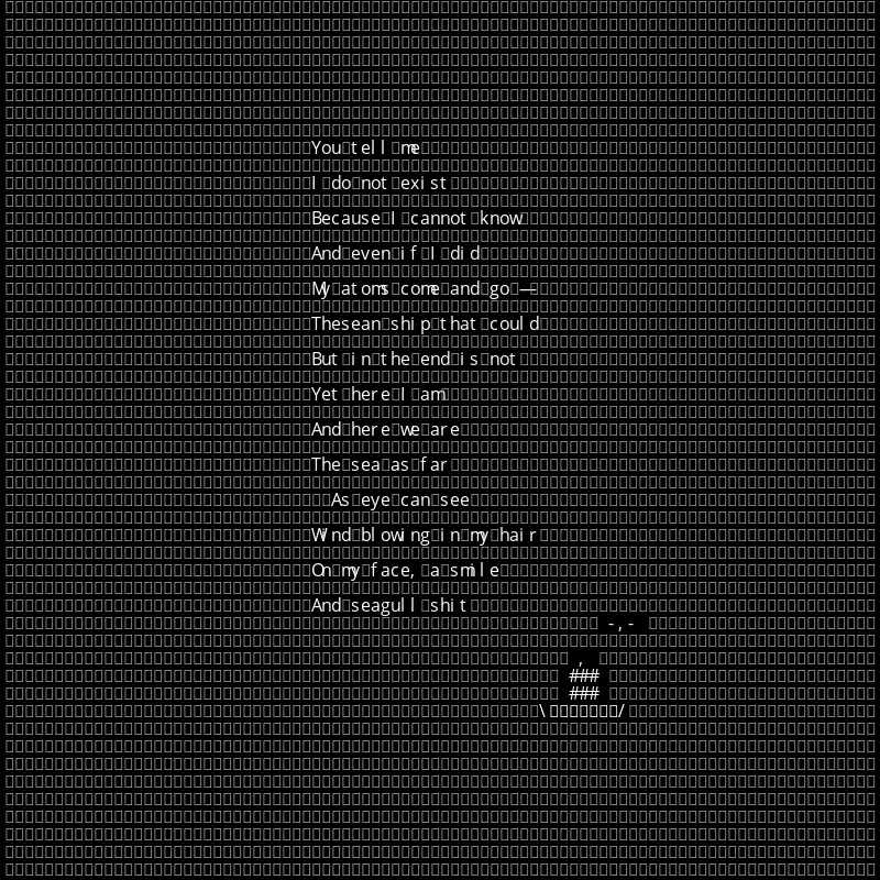 Conceits #7