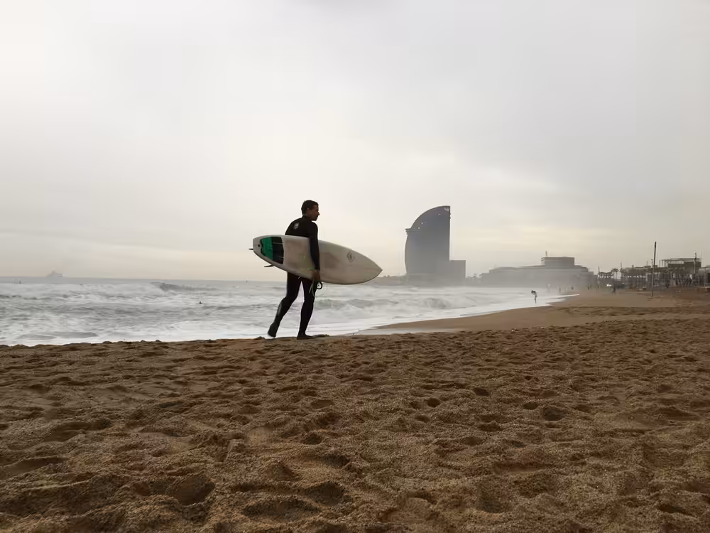 Winter's day at the beach