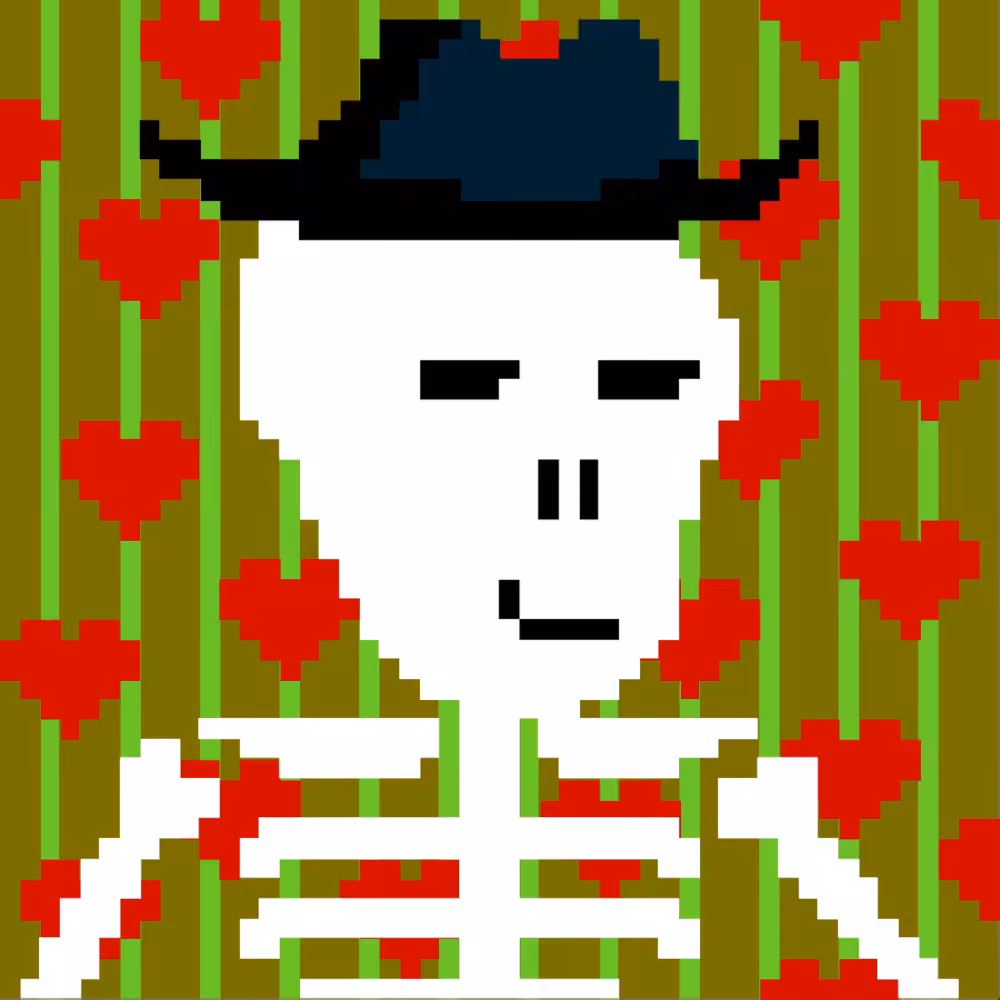 PIXEL SKULLETTI 1 #305