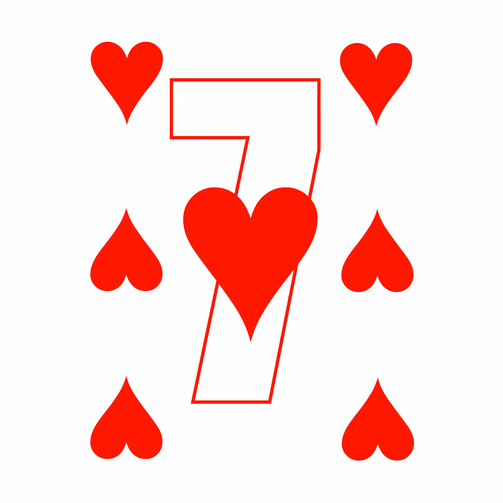 Seven of Hearts