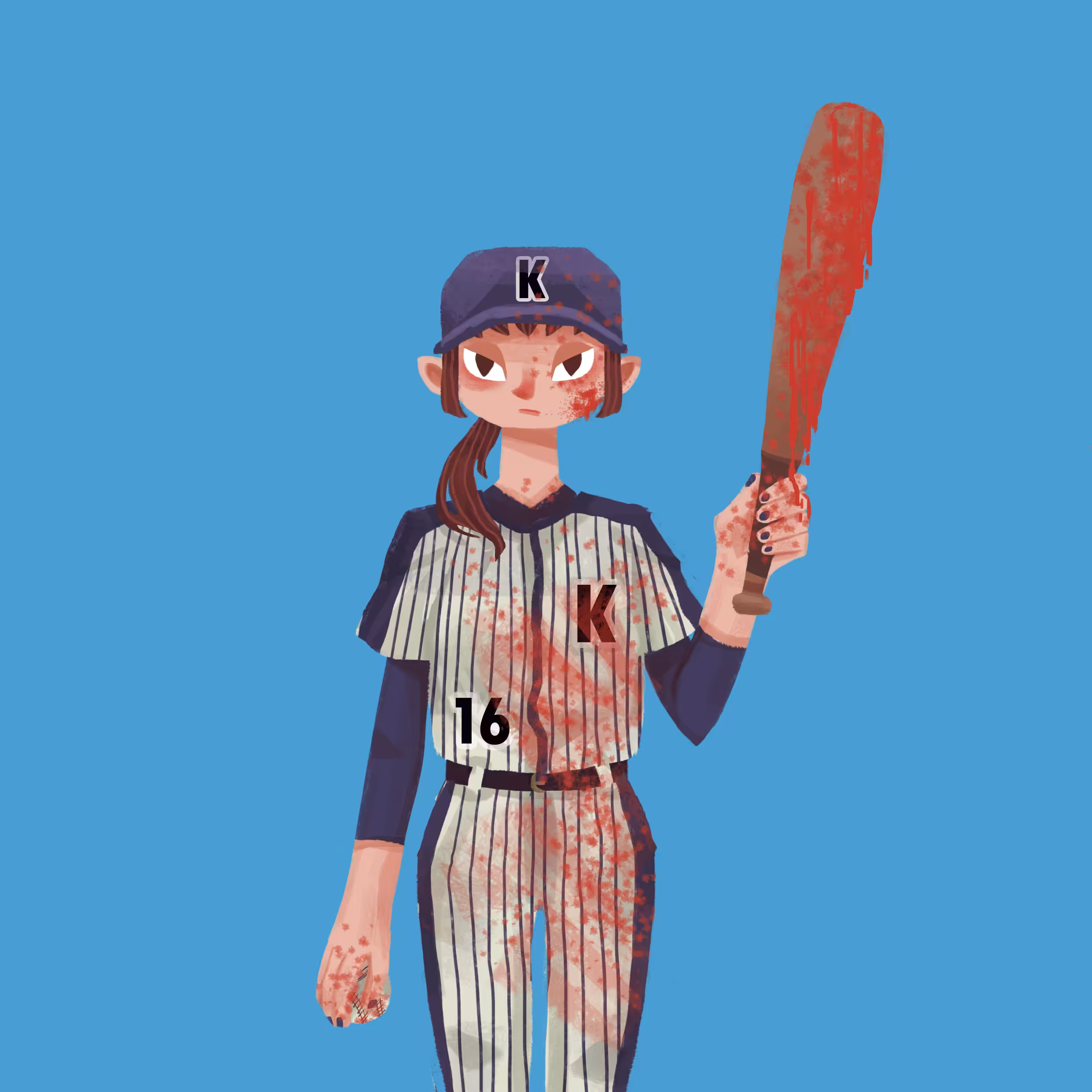 Rena need to kill you with baseball wood bats #16