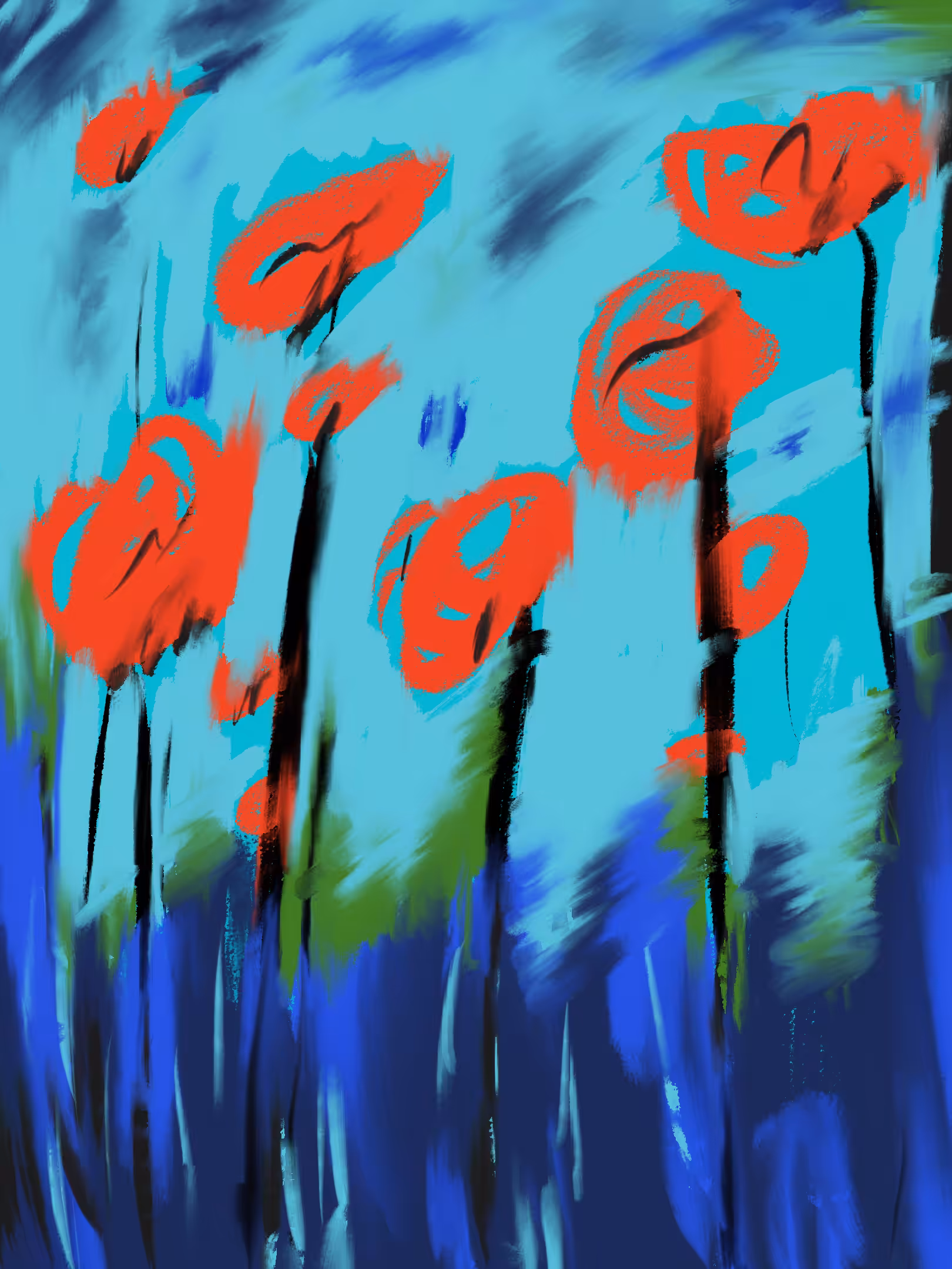 Red Poppies