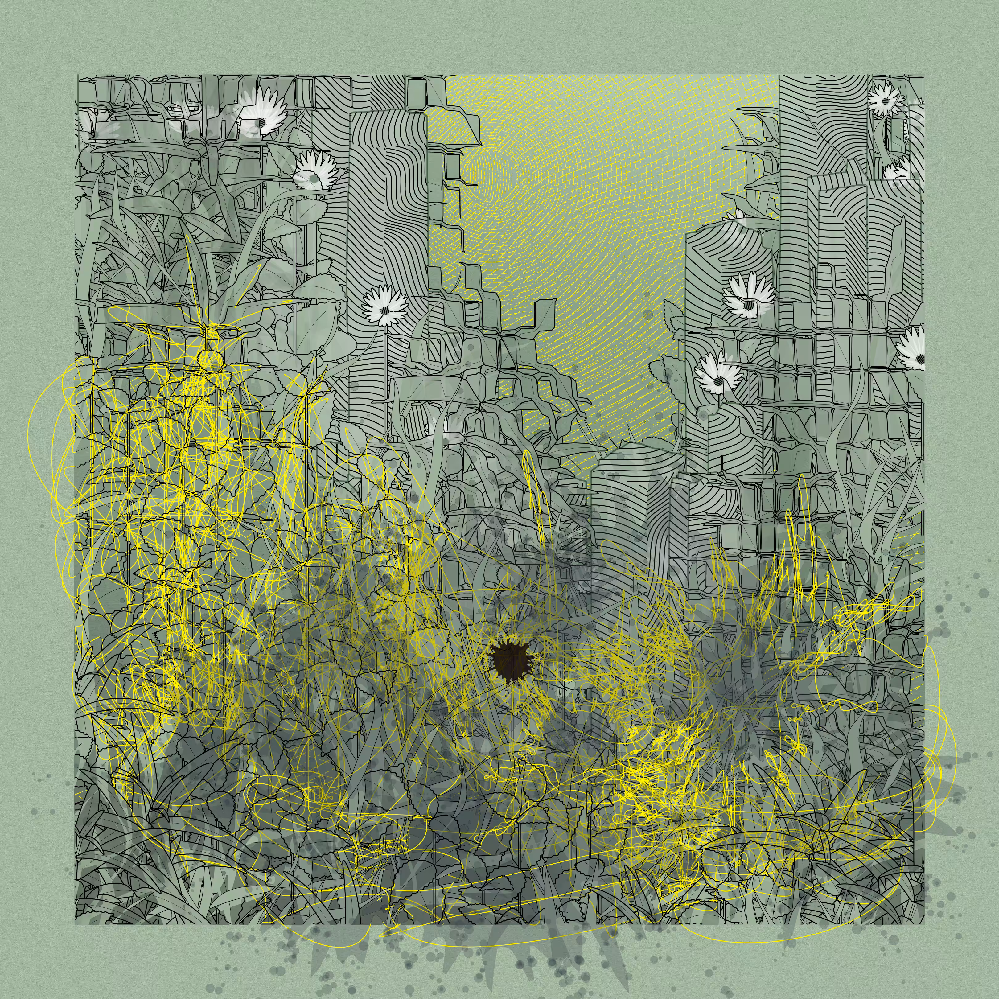 Landscape with Carbon Capture #3441