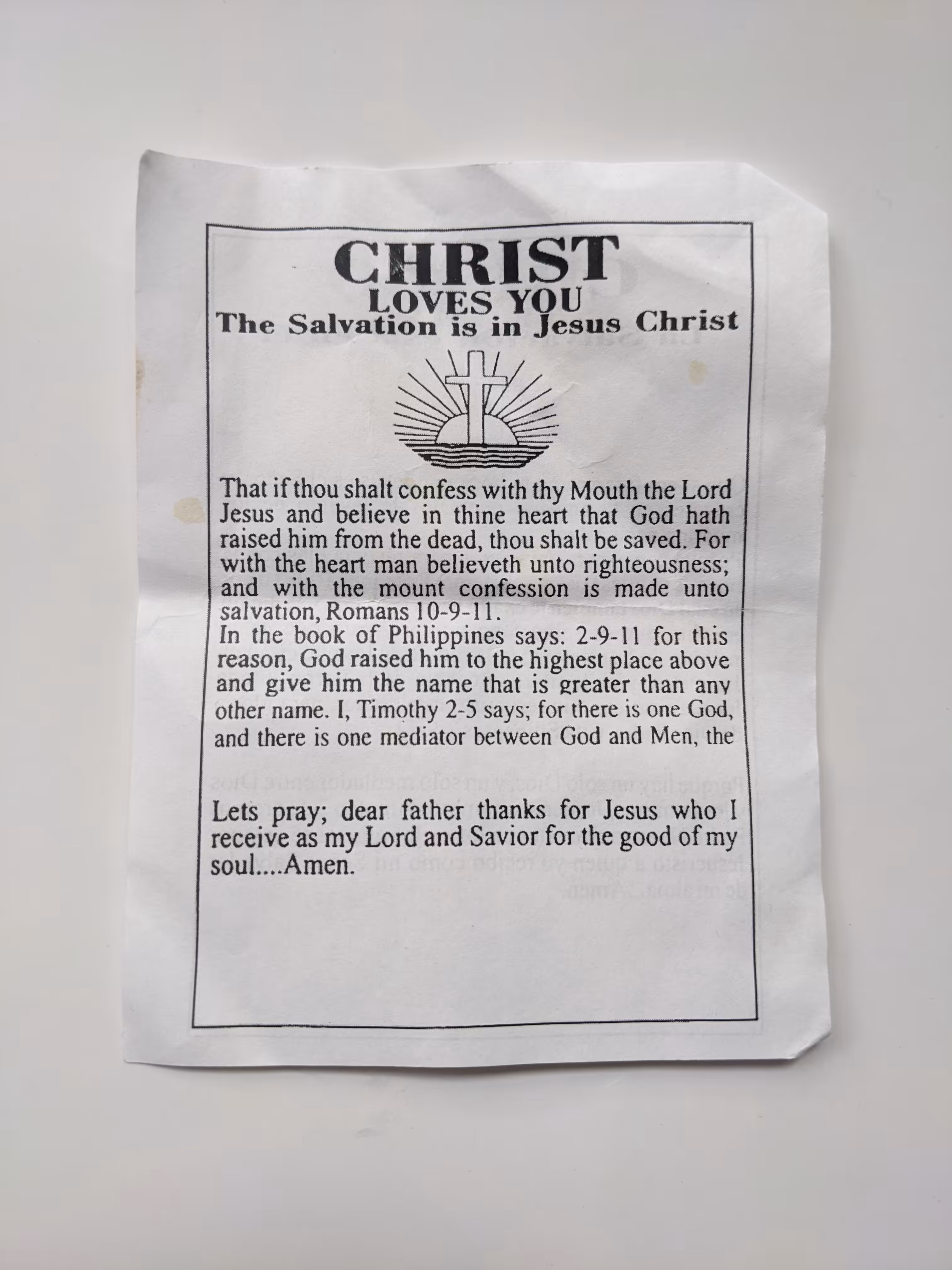 Christ Loves You