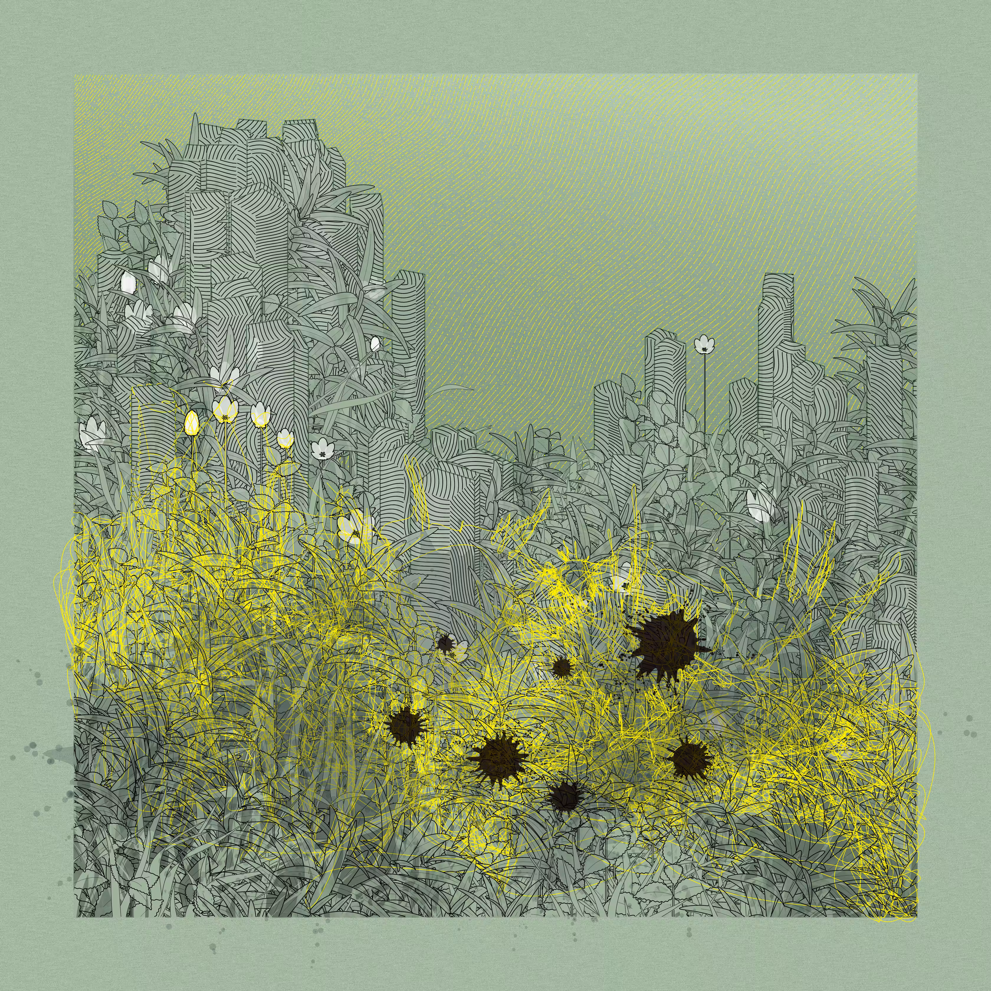 Landscape with Carbon Capture #6539