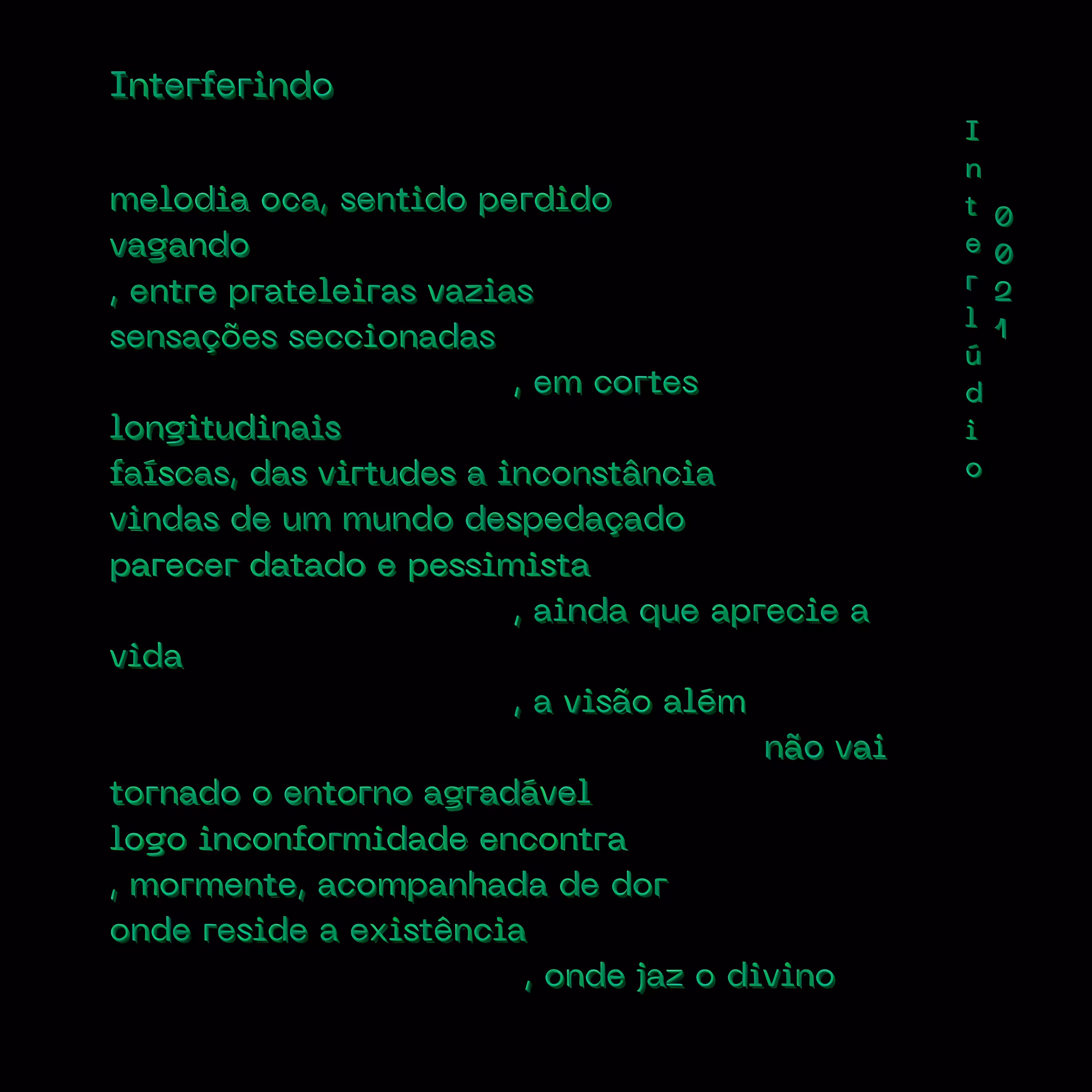 Soul Poesia: {Interferindo}