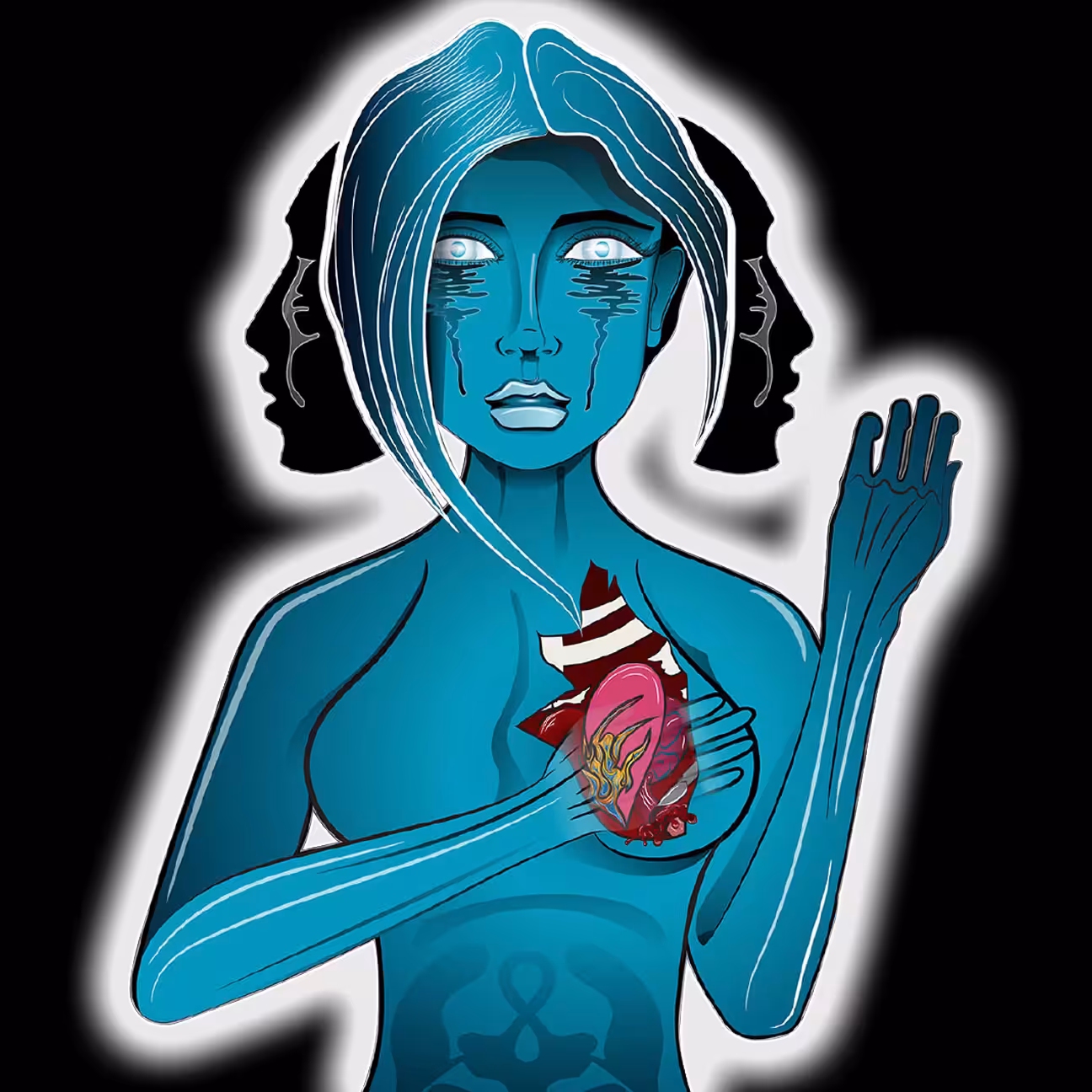 Am I That Transparent with an Animated Heart