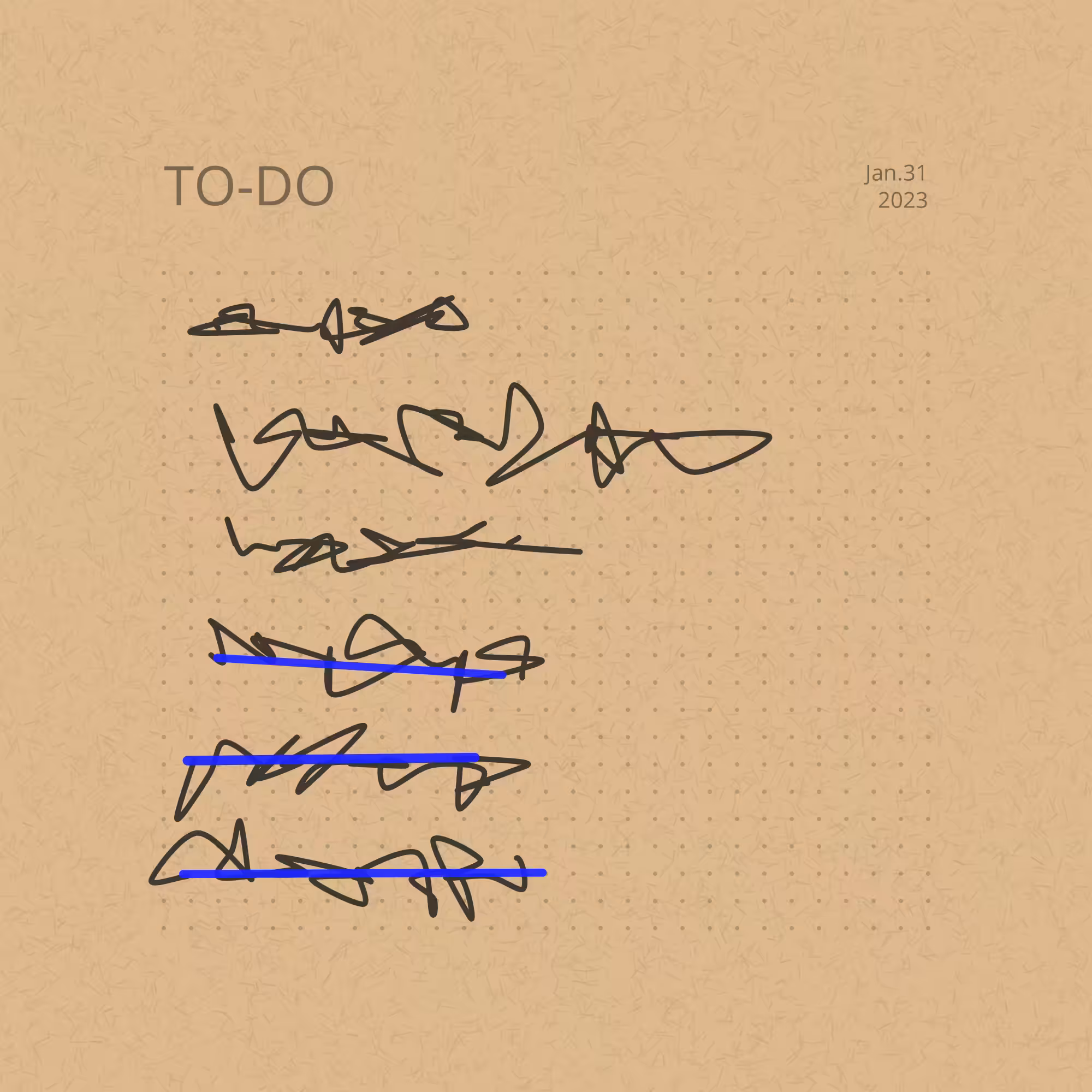 To-do for Genuary32nd #13
