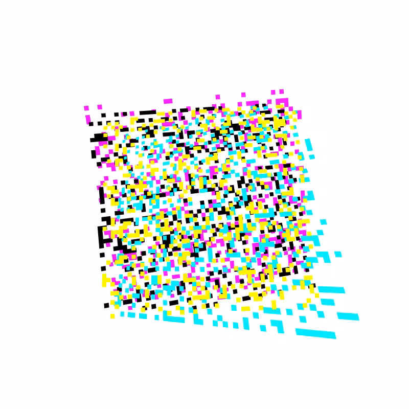 CMYK Decay #16