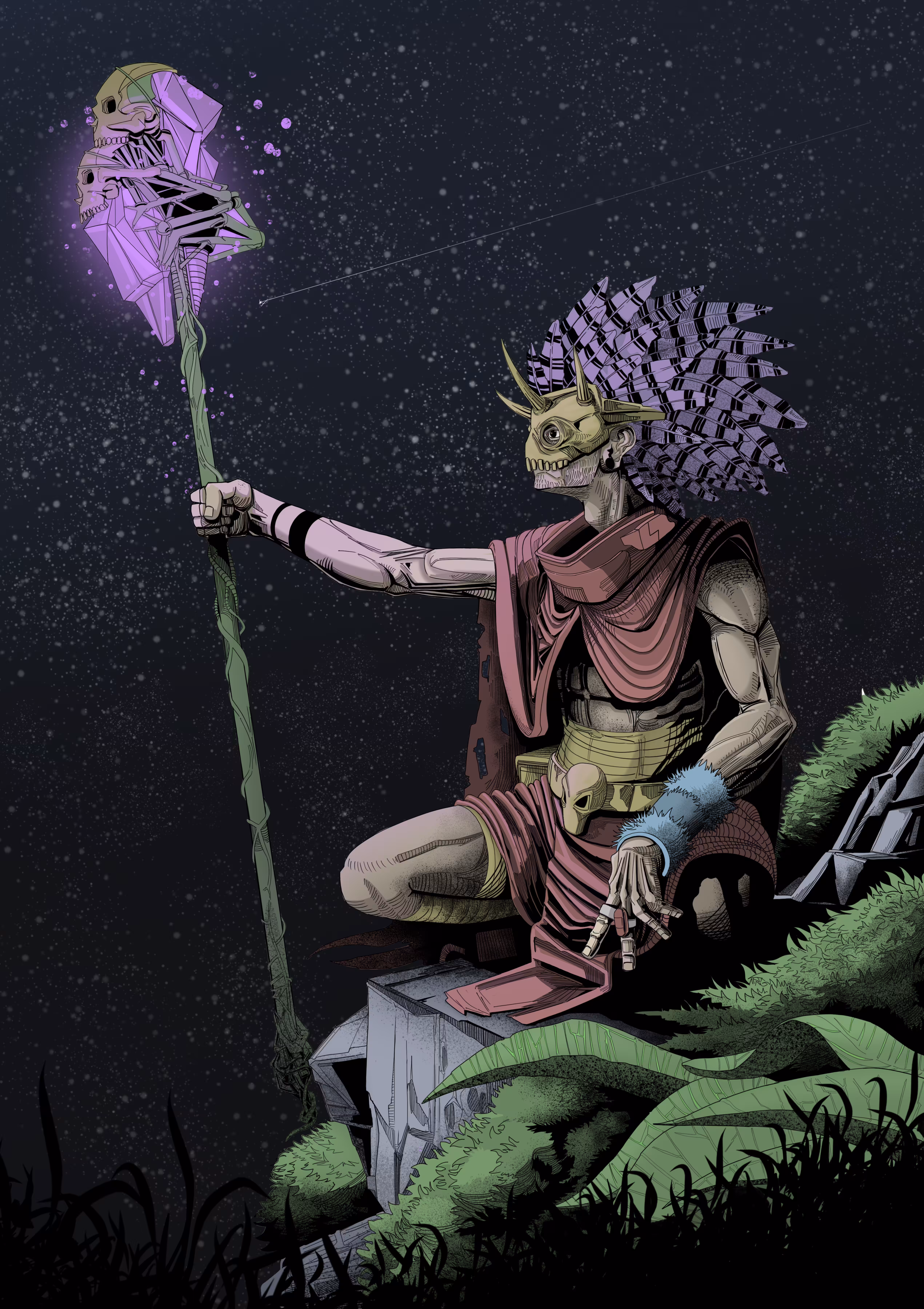 Nightwatch Shaman - Colored