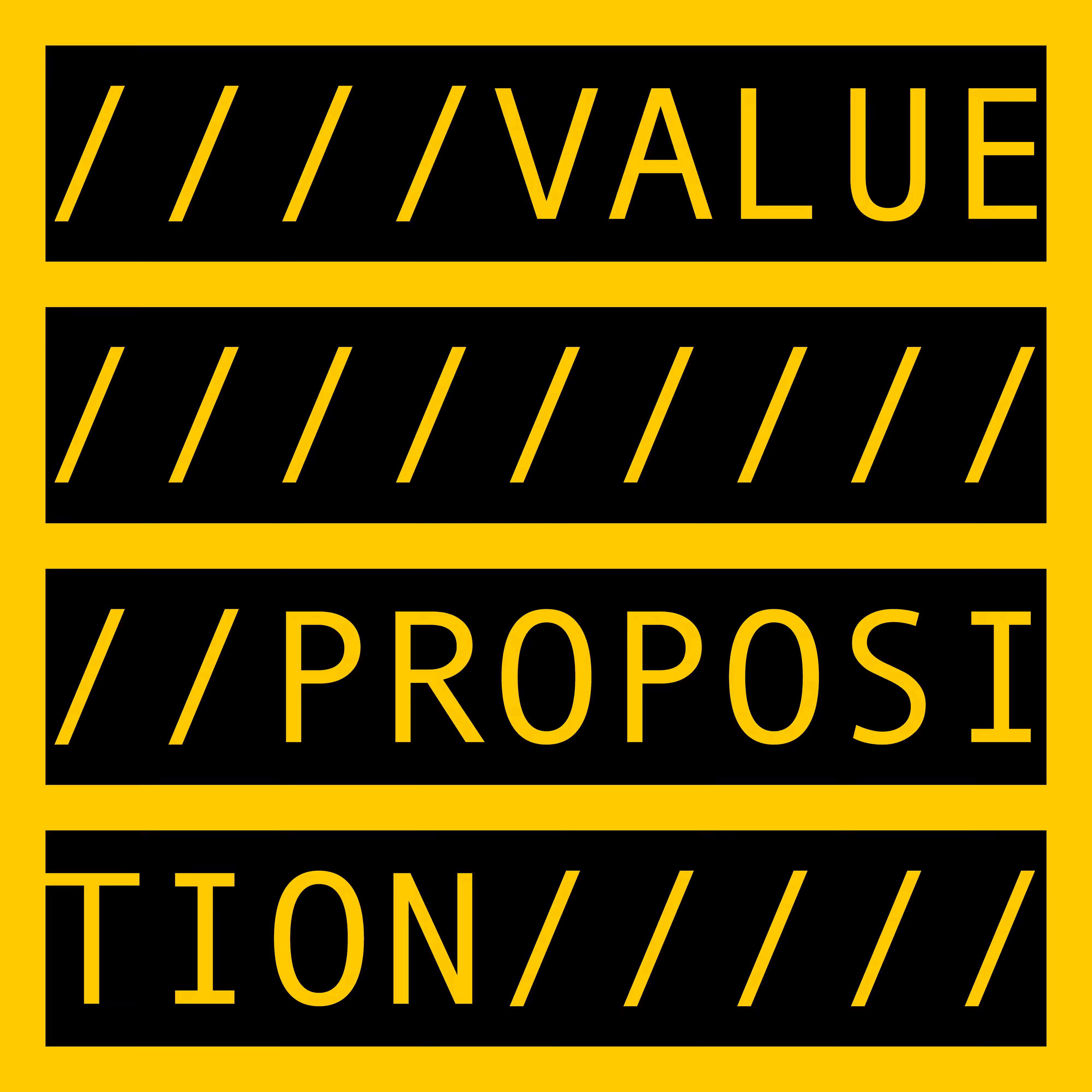 VALUE PROPOSITION