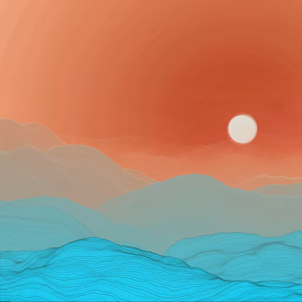 Valley at Dawn #166