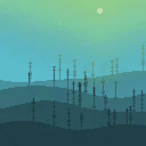 Pixel Forest #7