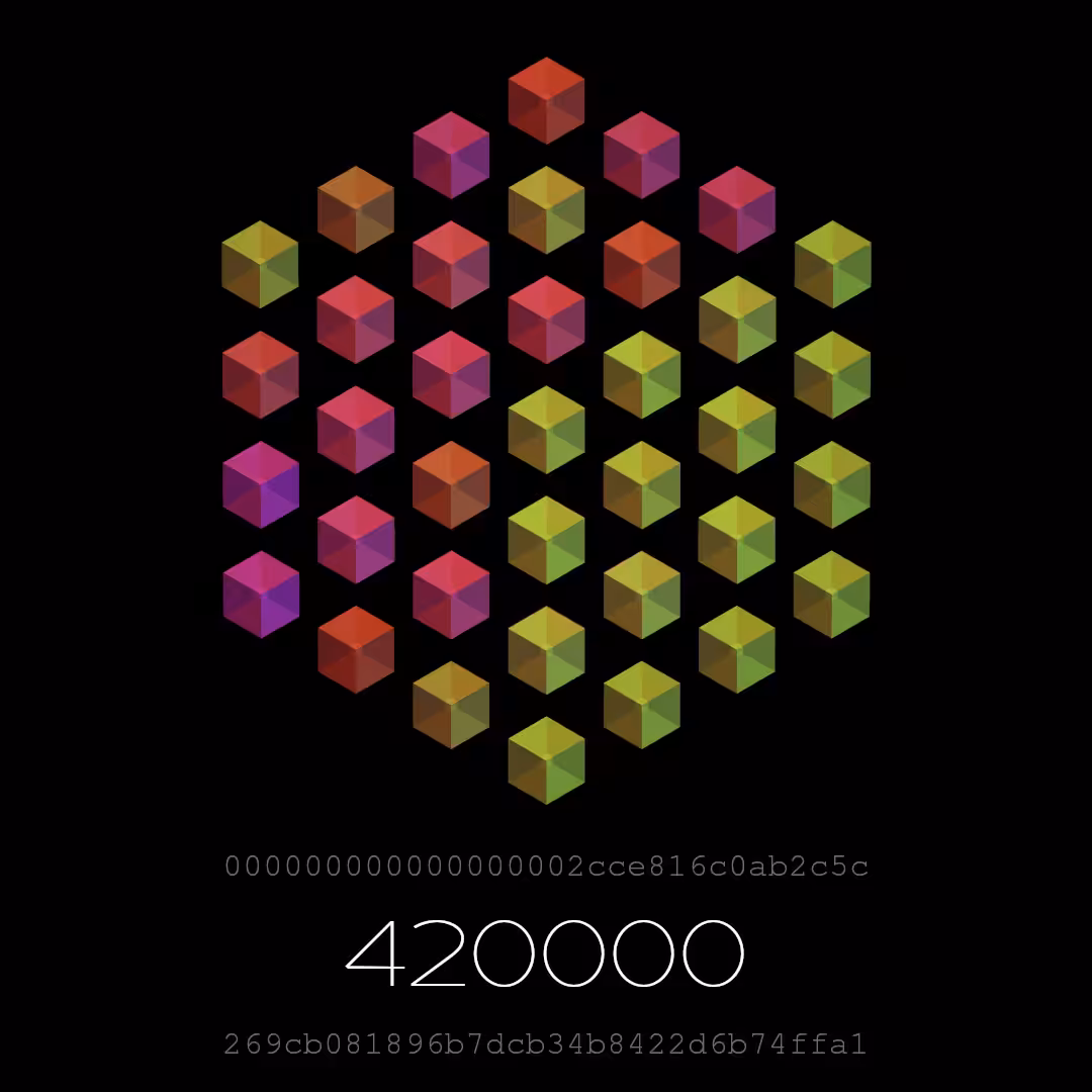 Bitcoin Block 420000