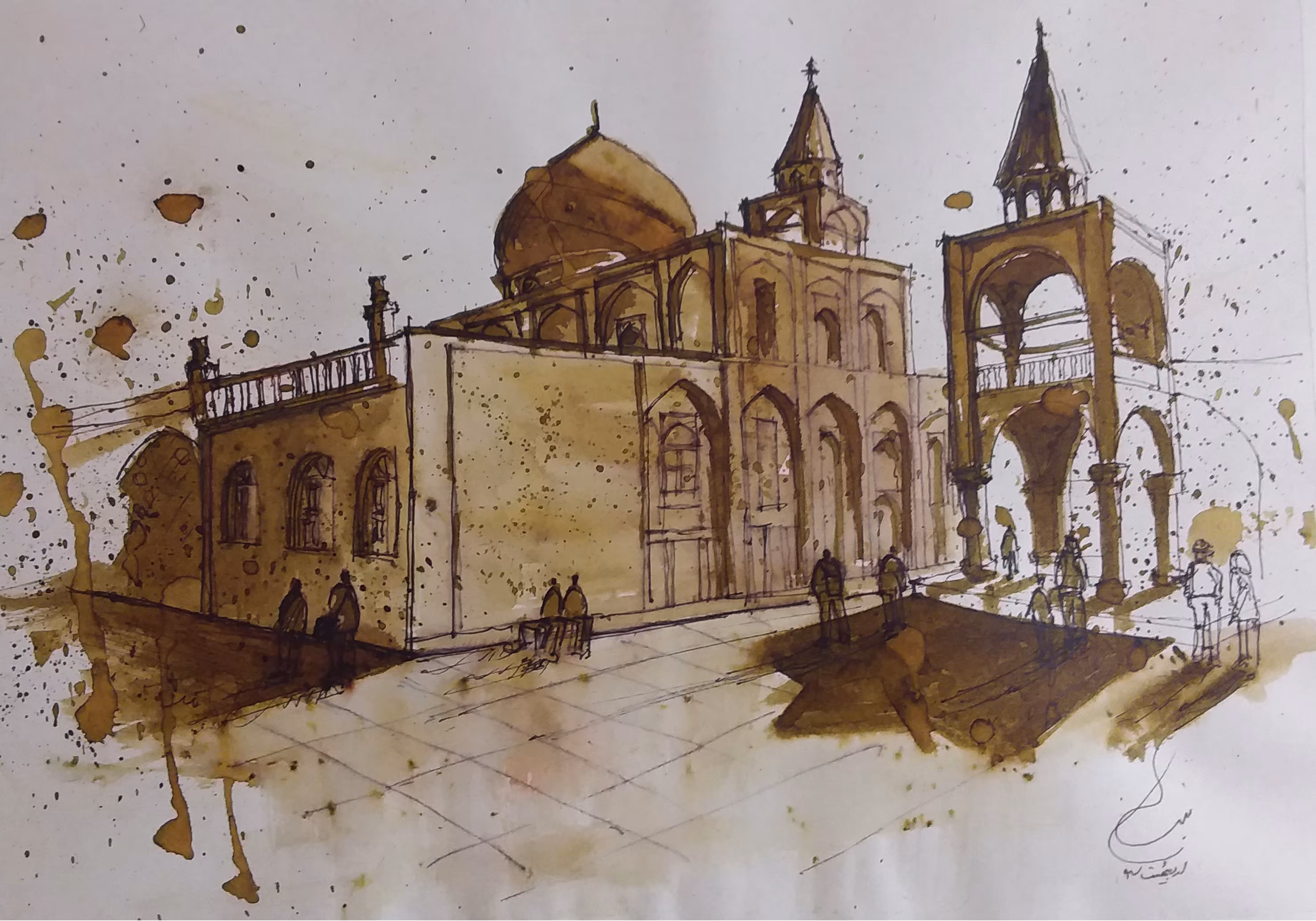 A view of Vank Cathedral