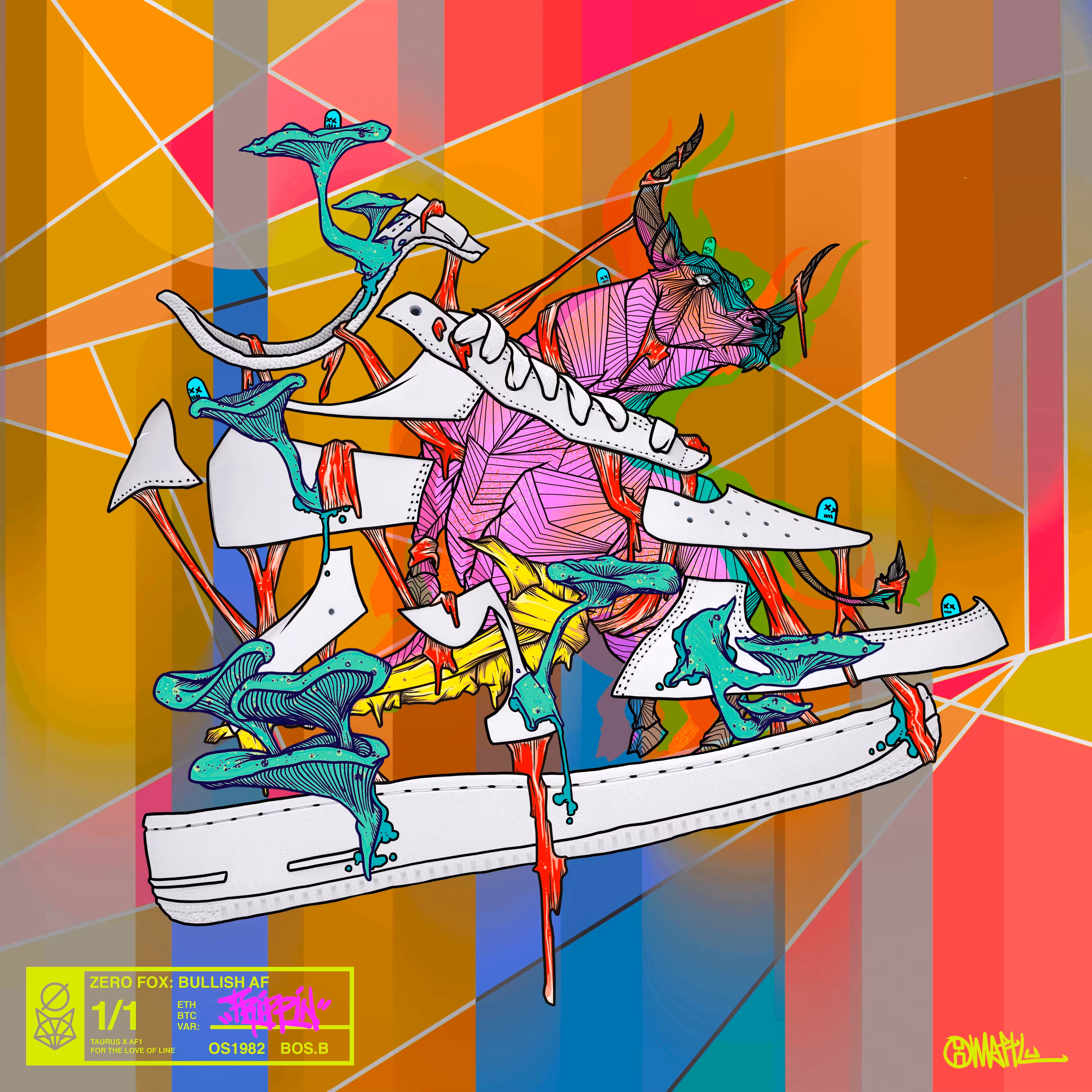 Bullish AF: Trippin 1/1