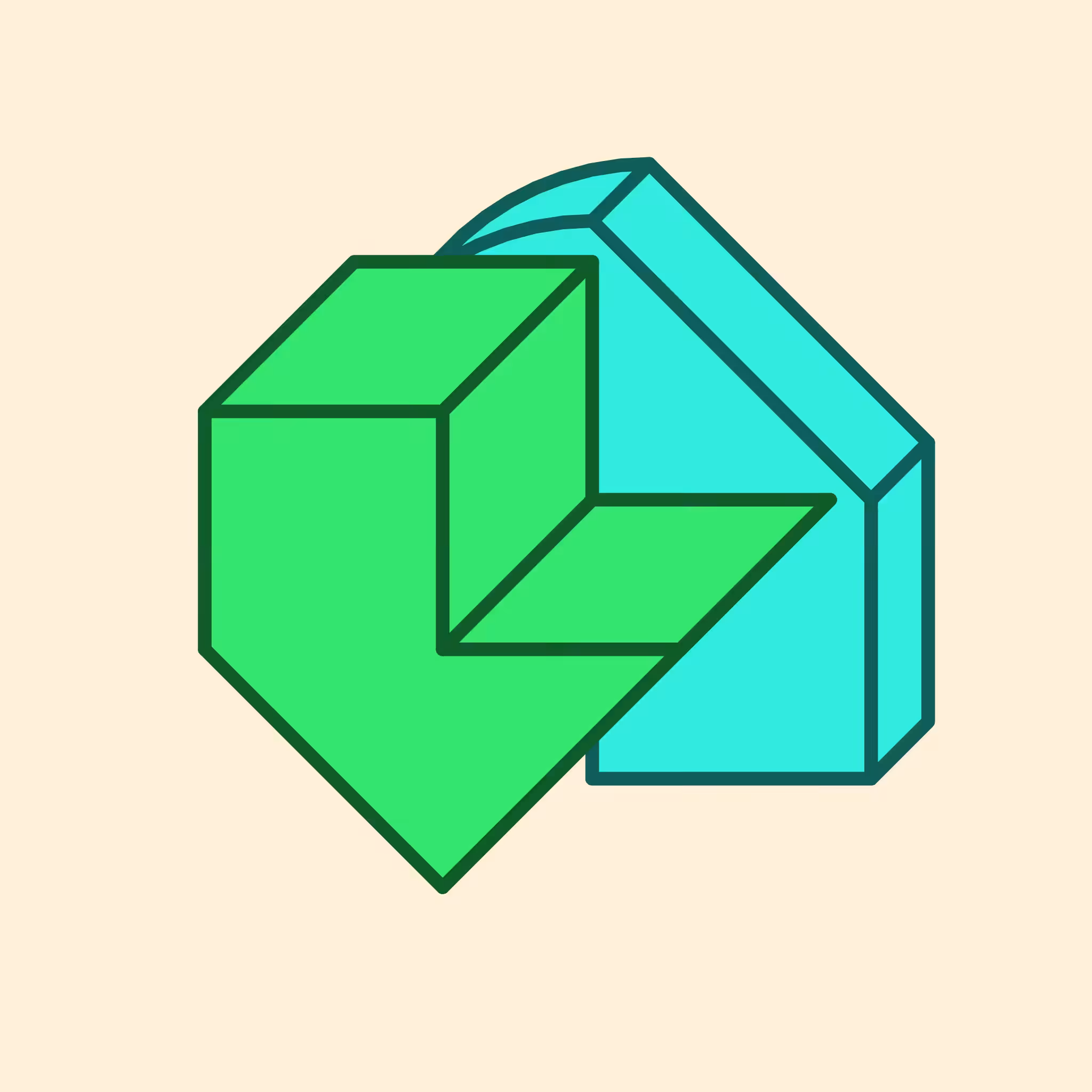 Calm shapes #1136