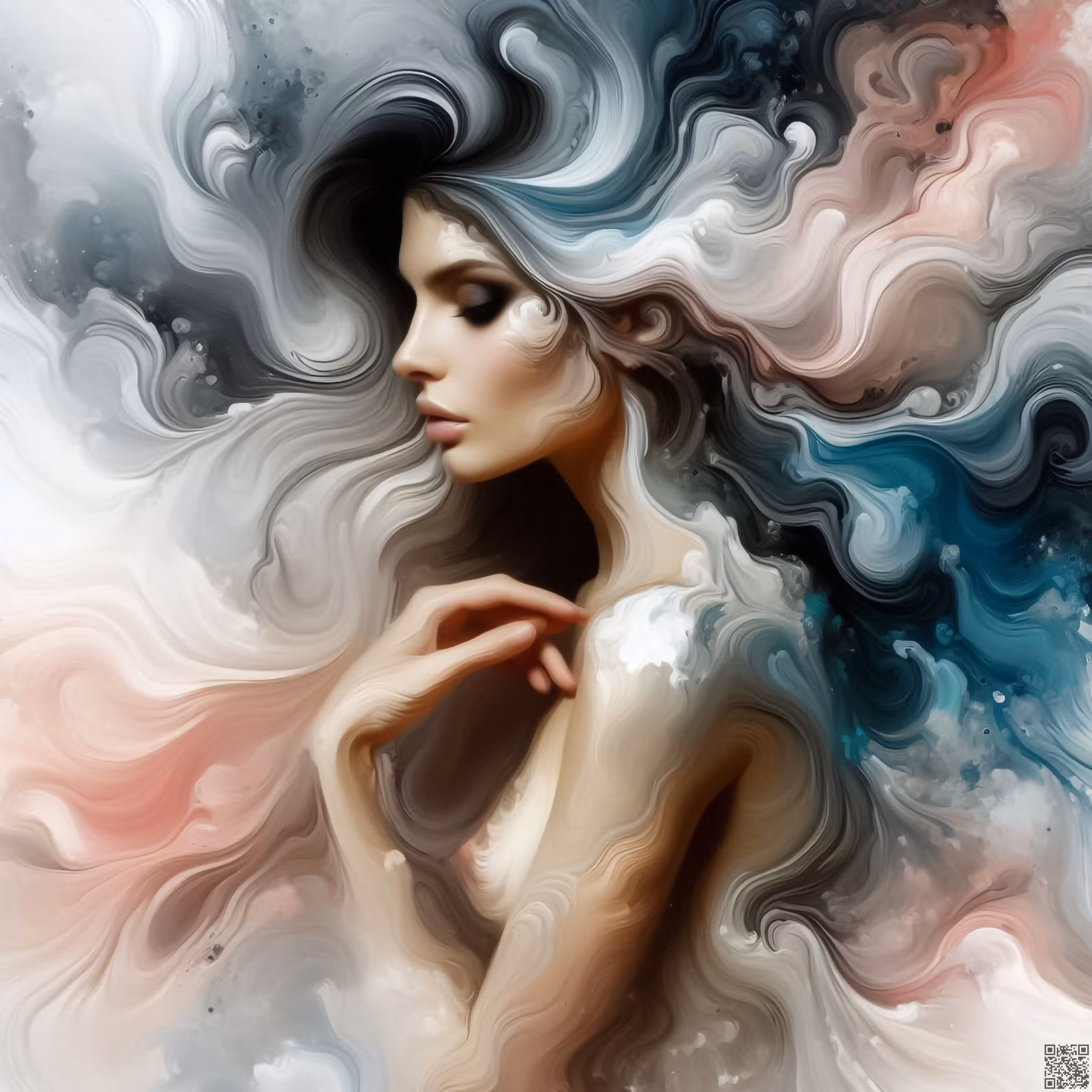 🎨Feminine Beauty in Paint#7