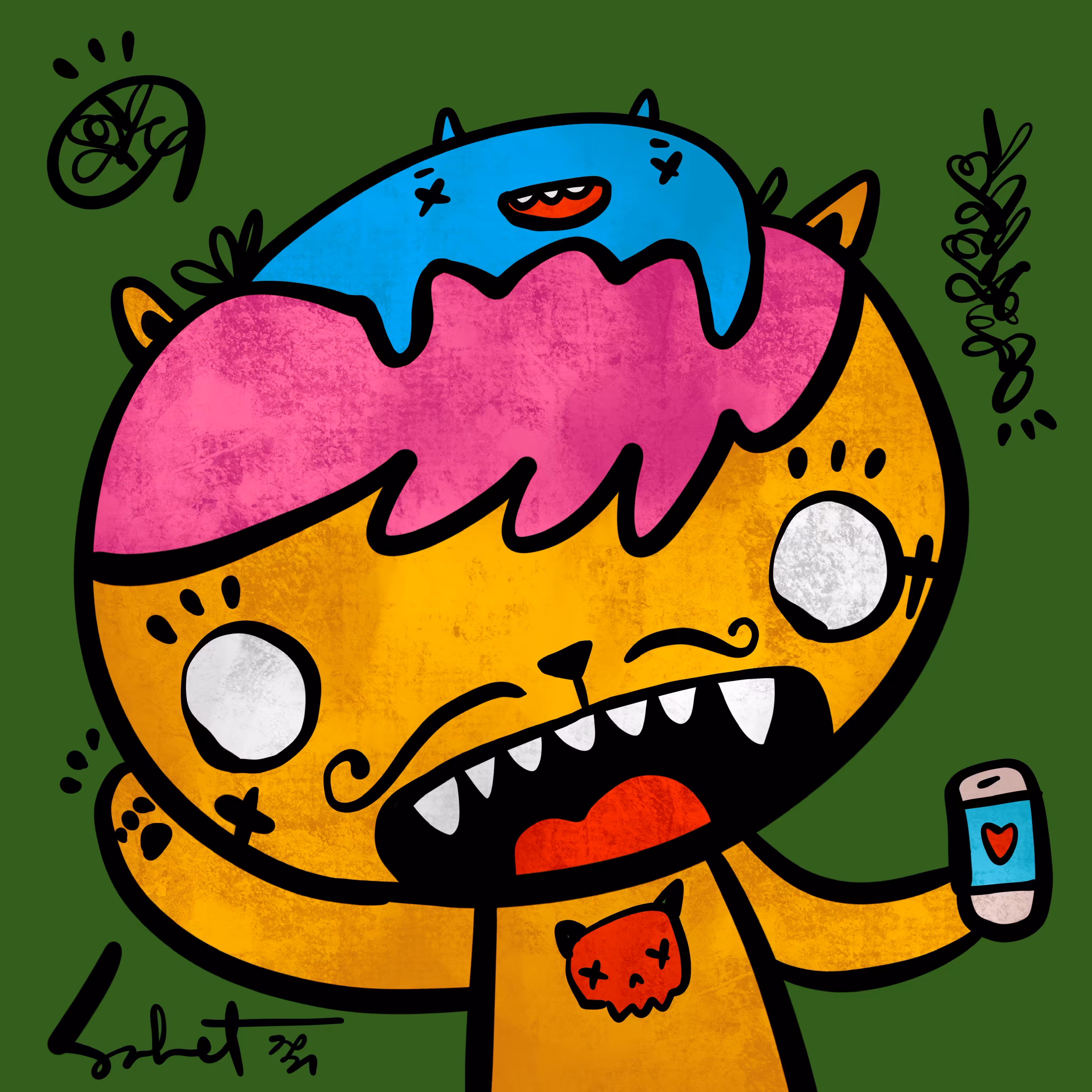 Ugly Kitties by Sabet #177