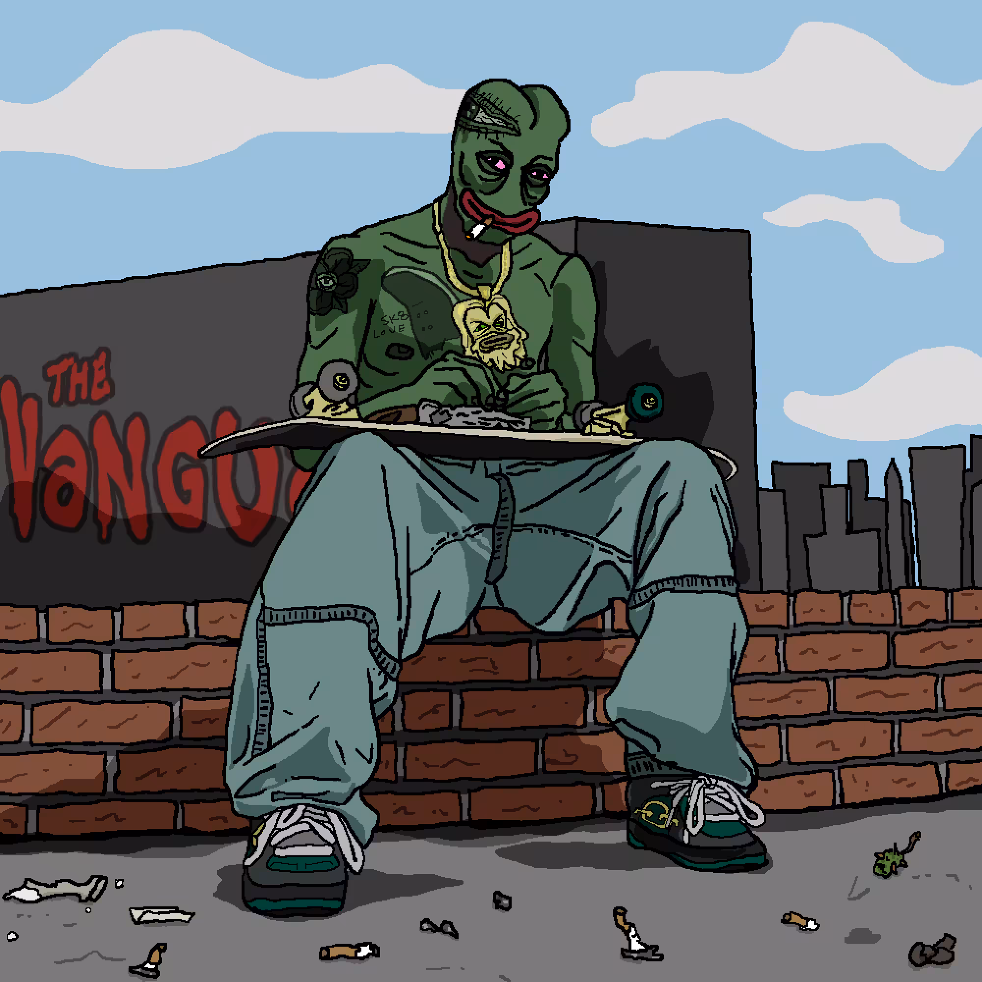 Steet SK8 Pepe