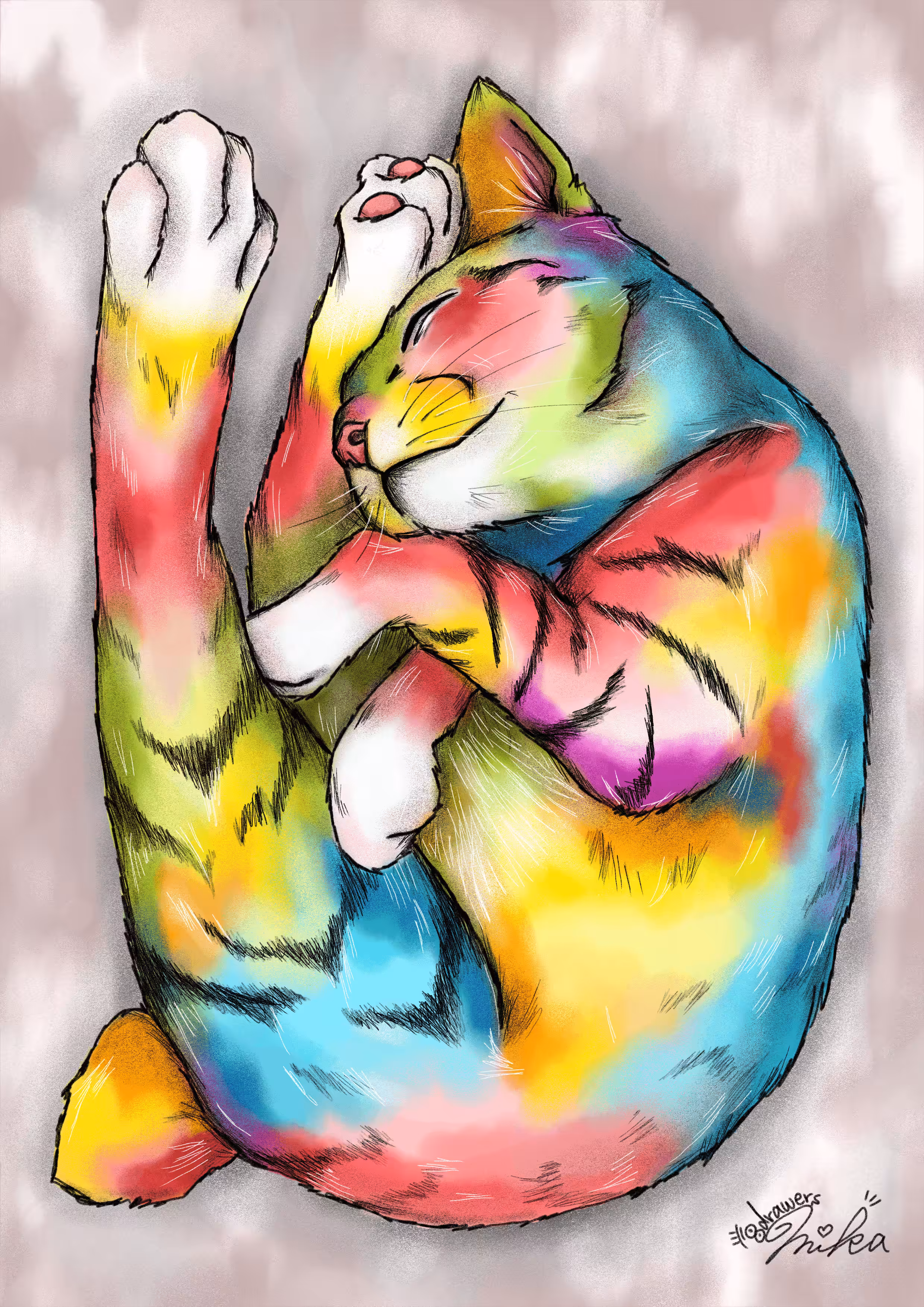 Sleeping Cat
