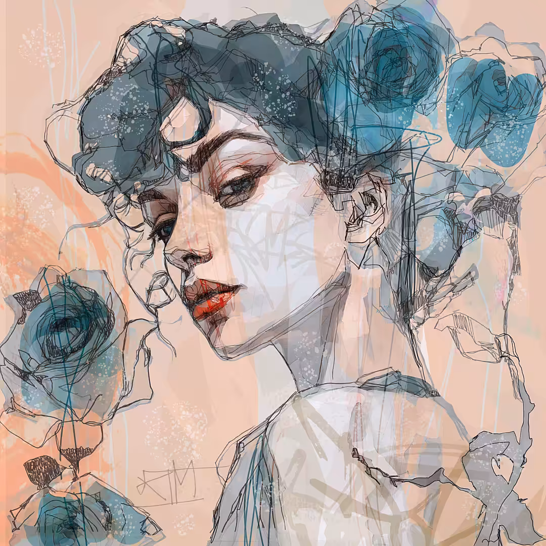 "Blue Rose"