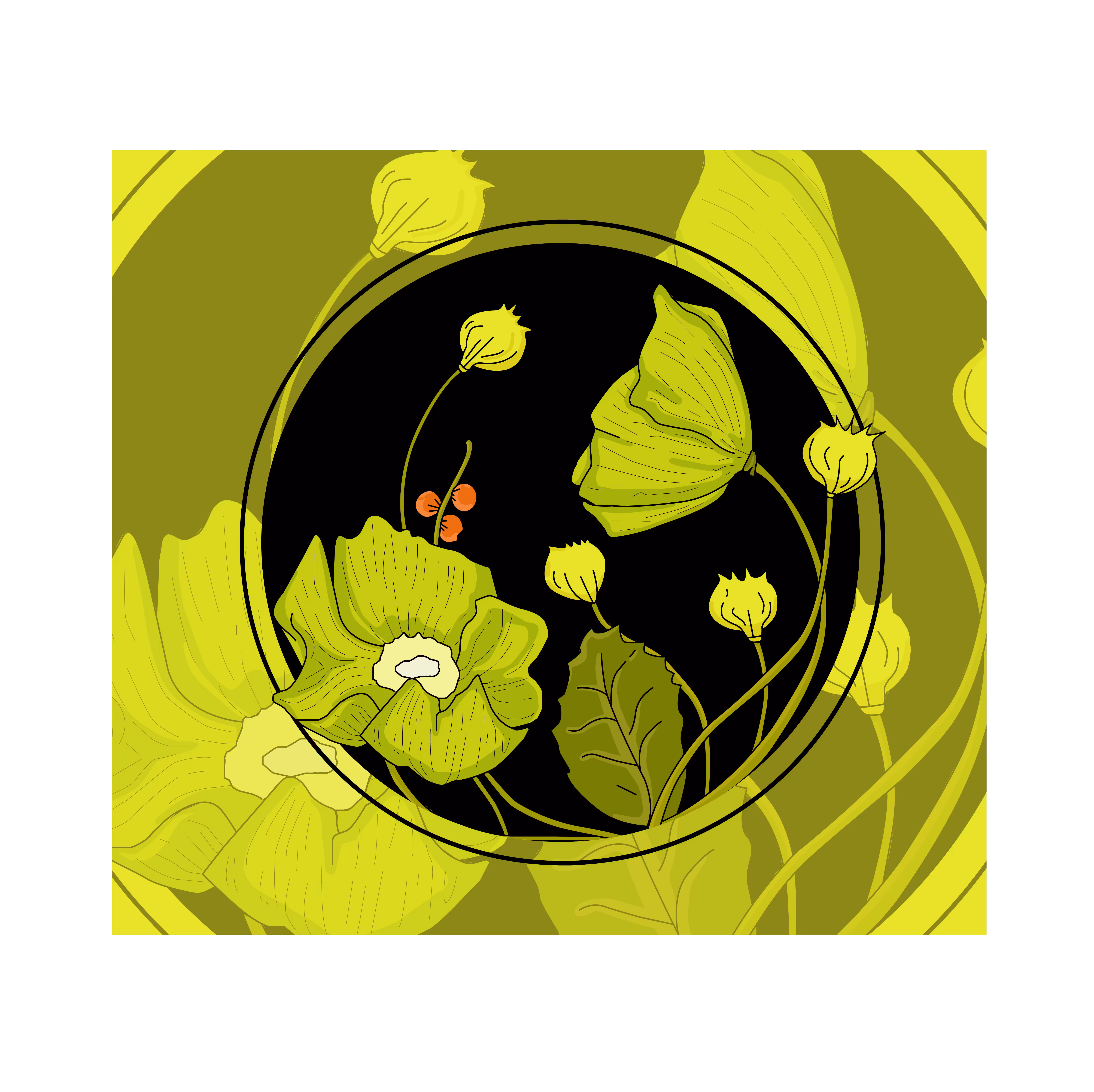 Vozkc: Flower In The Circle
