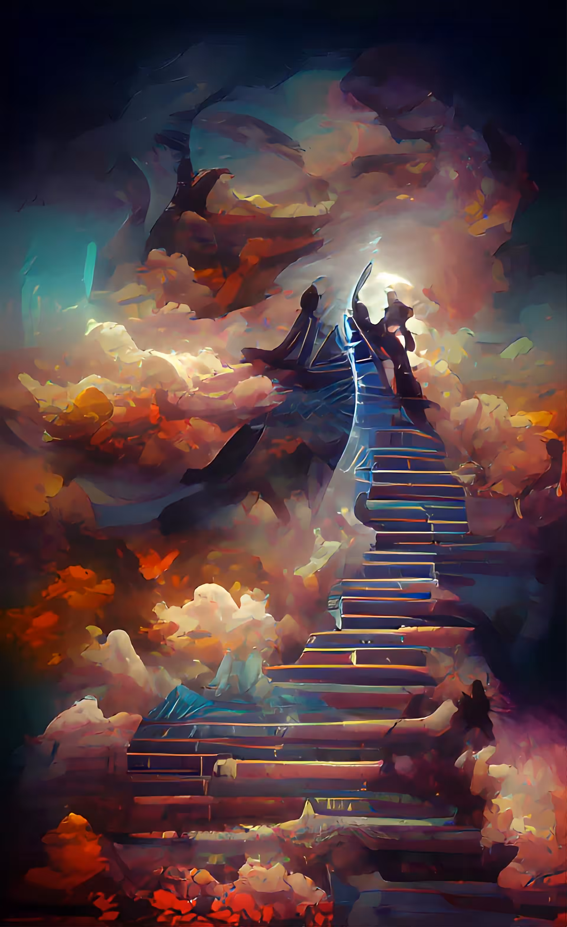 Visualizations Of An Abstract Mind: Stairway To Heaven