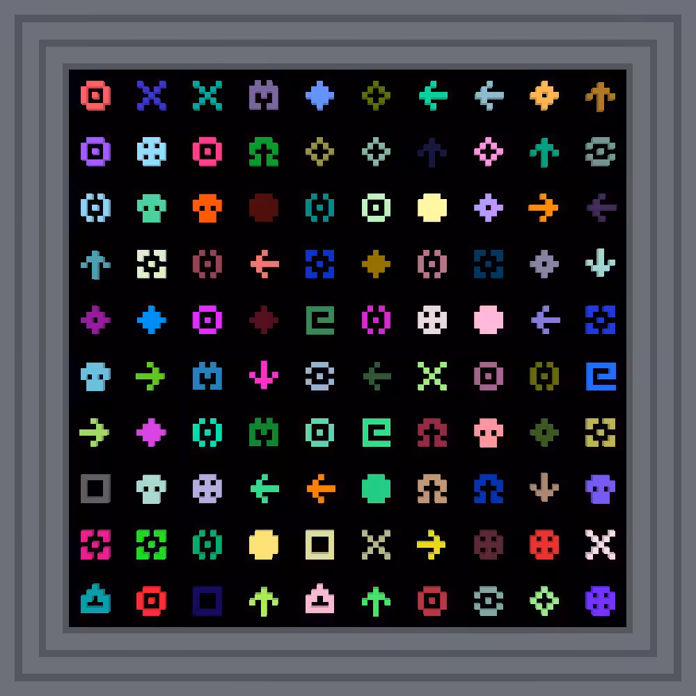 A <3 G forever :: Procedural Symbols #9/1000