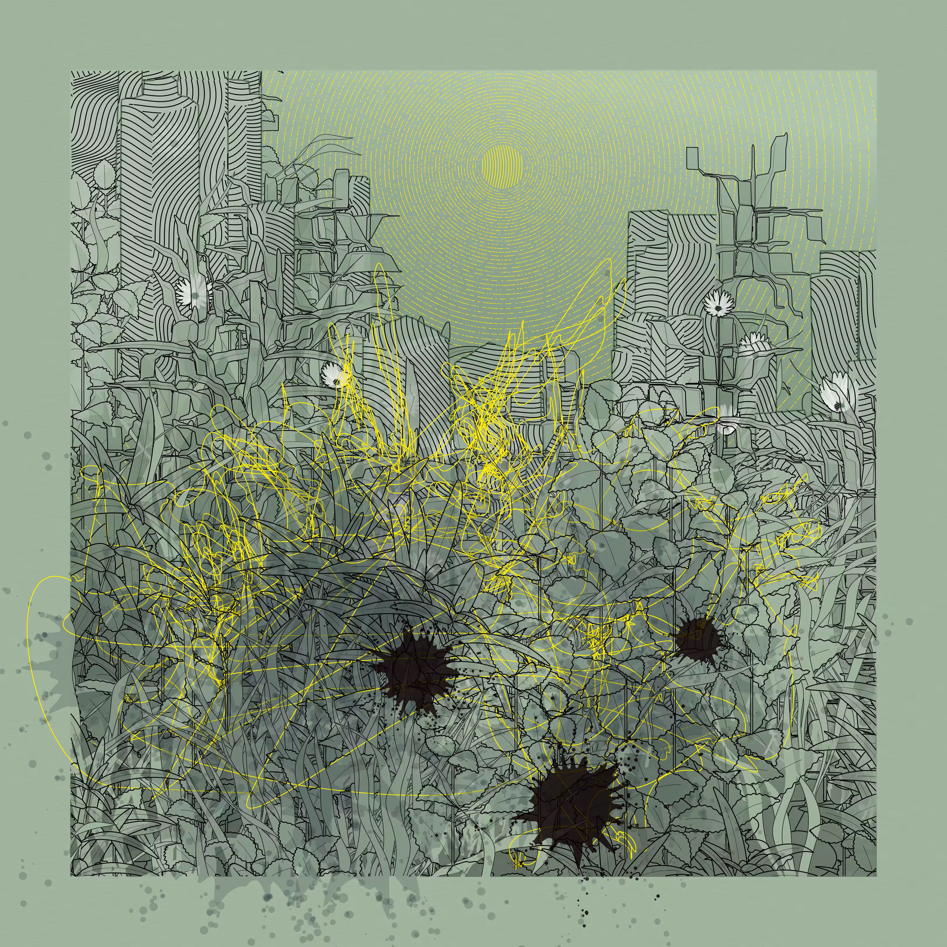 Landscape with Carbon Capture #4633