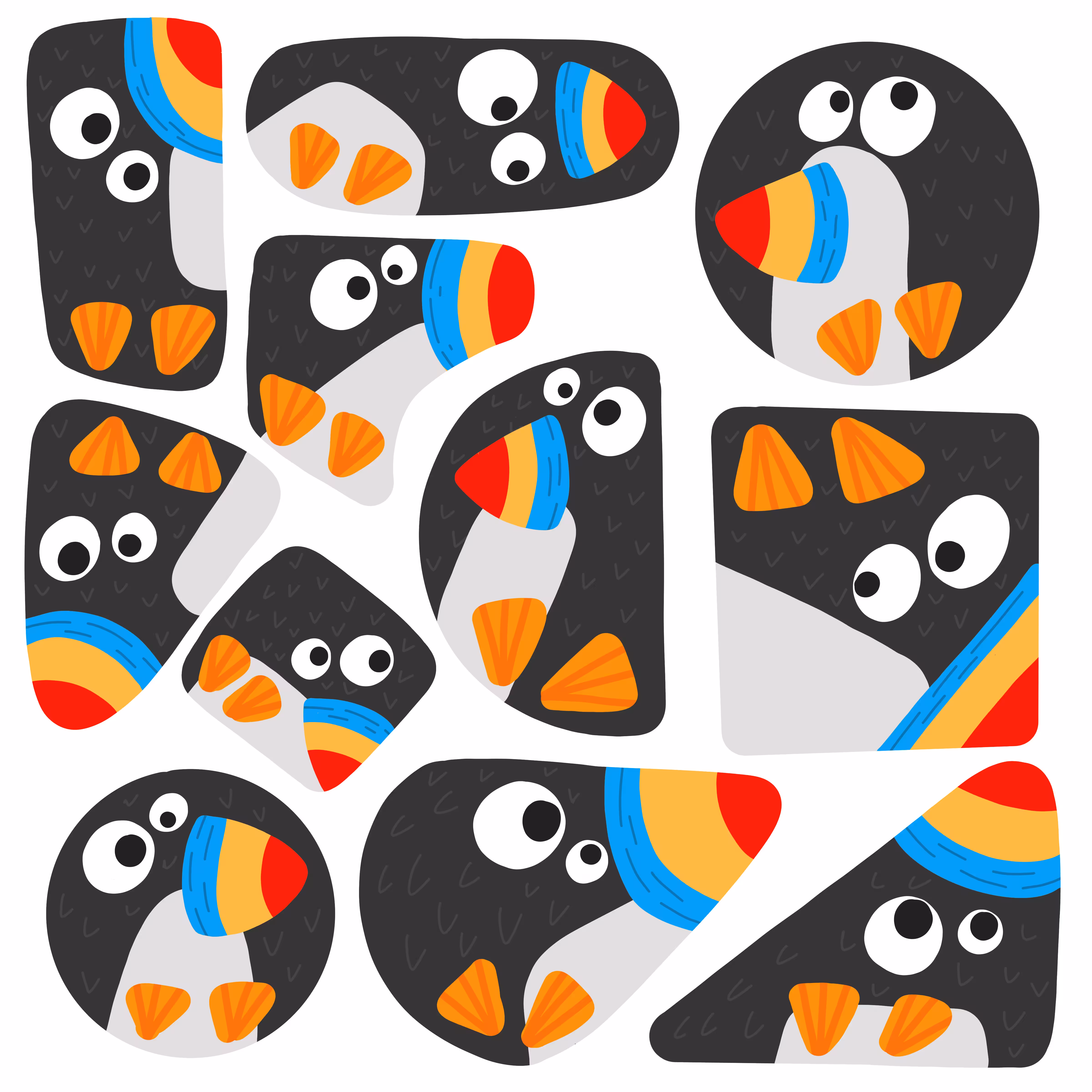 Just some Puffins!!