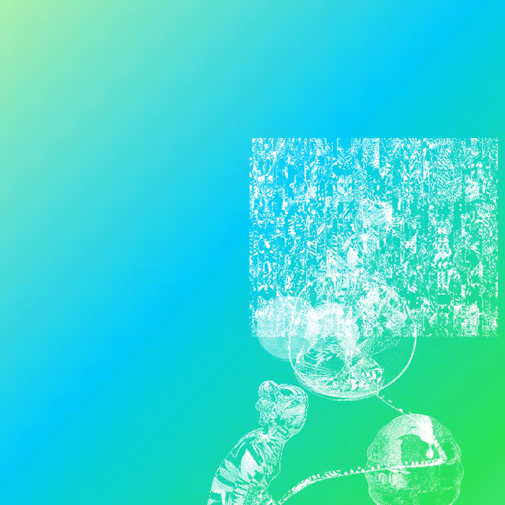 objkt one: generative art: World is Turning Tokenized #69