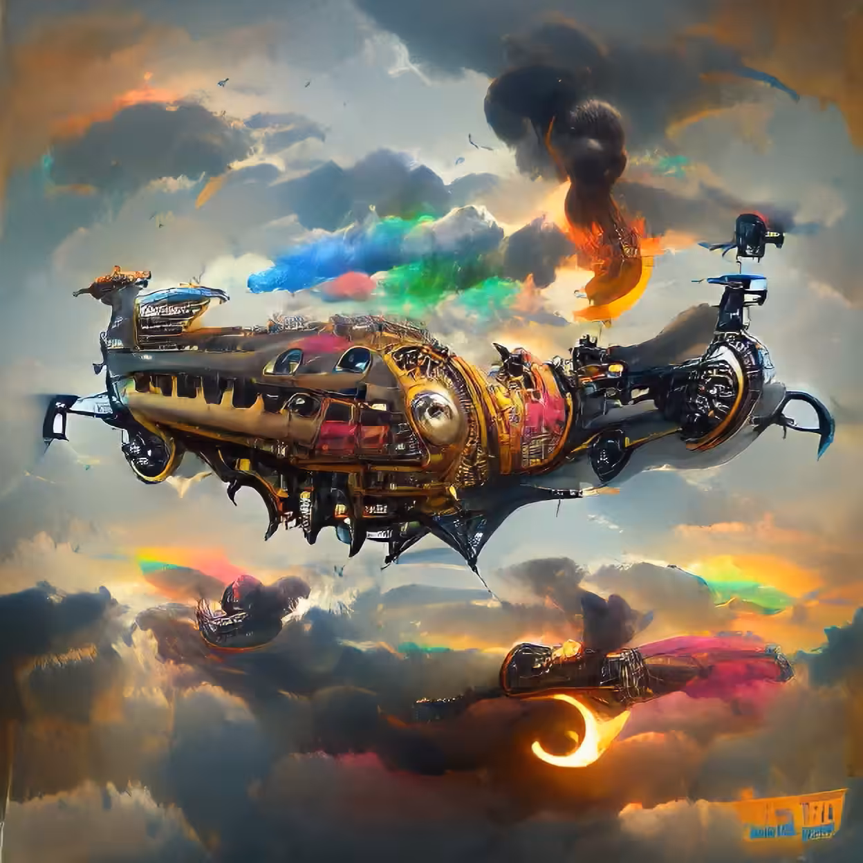 Outerspace Steampunk 367/501