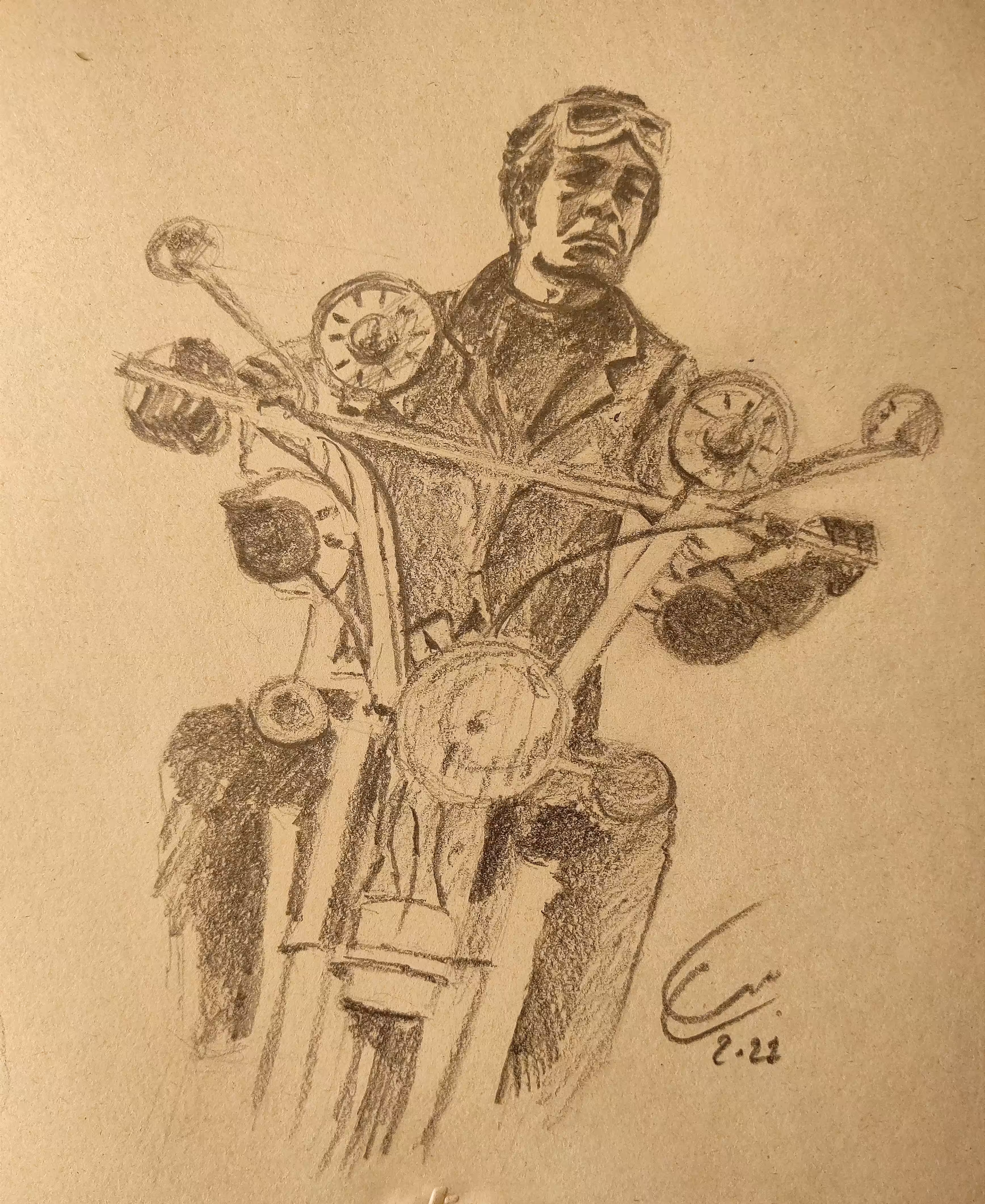 Reza Motorcyclist