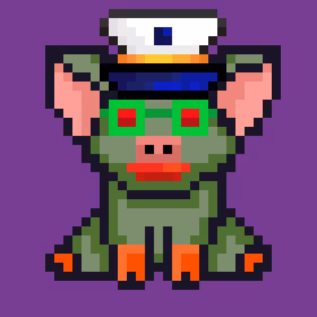 Punk Pig #00163