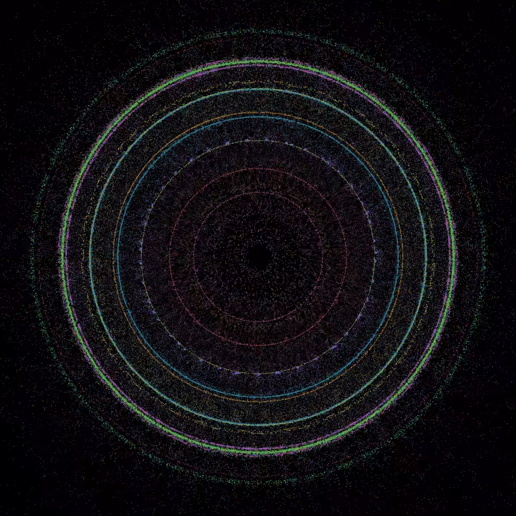 Clouds of Quantum Particles #30