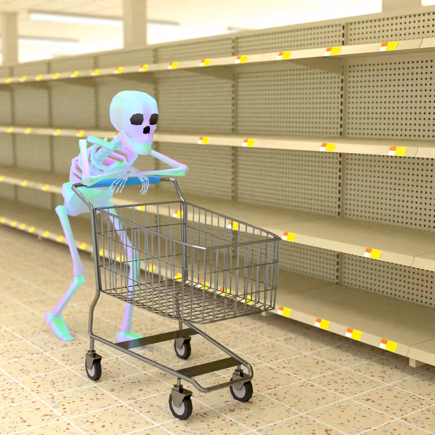Shopping Skeleton