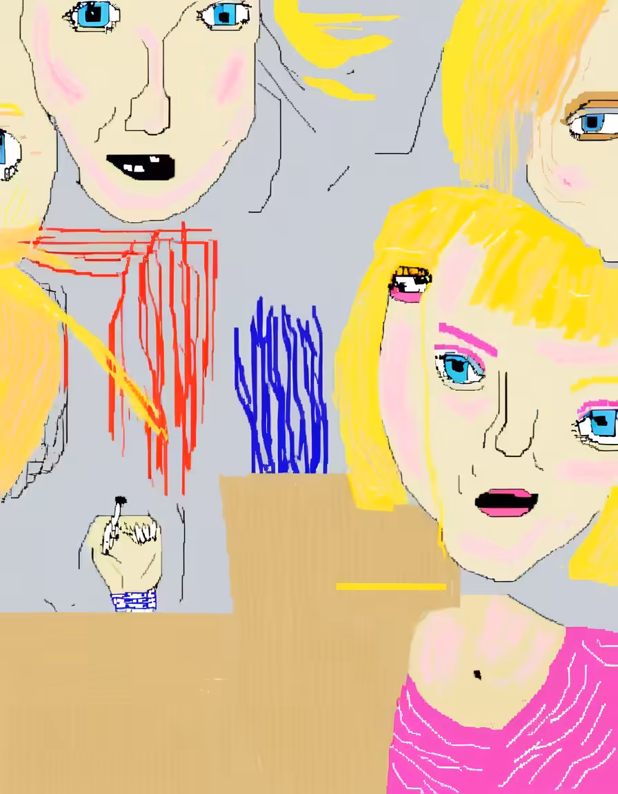 the deviates: Katrina Tripe and Imaginary Friends, receptionist(s)