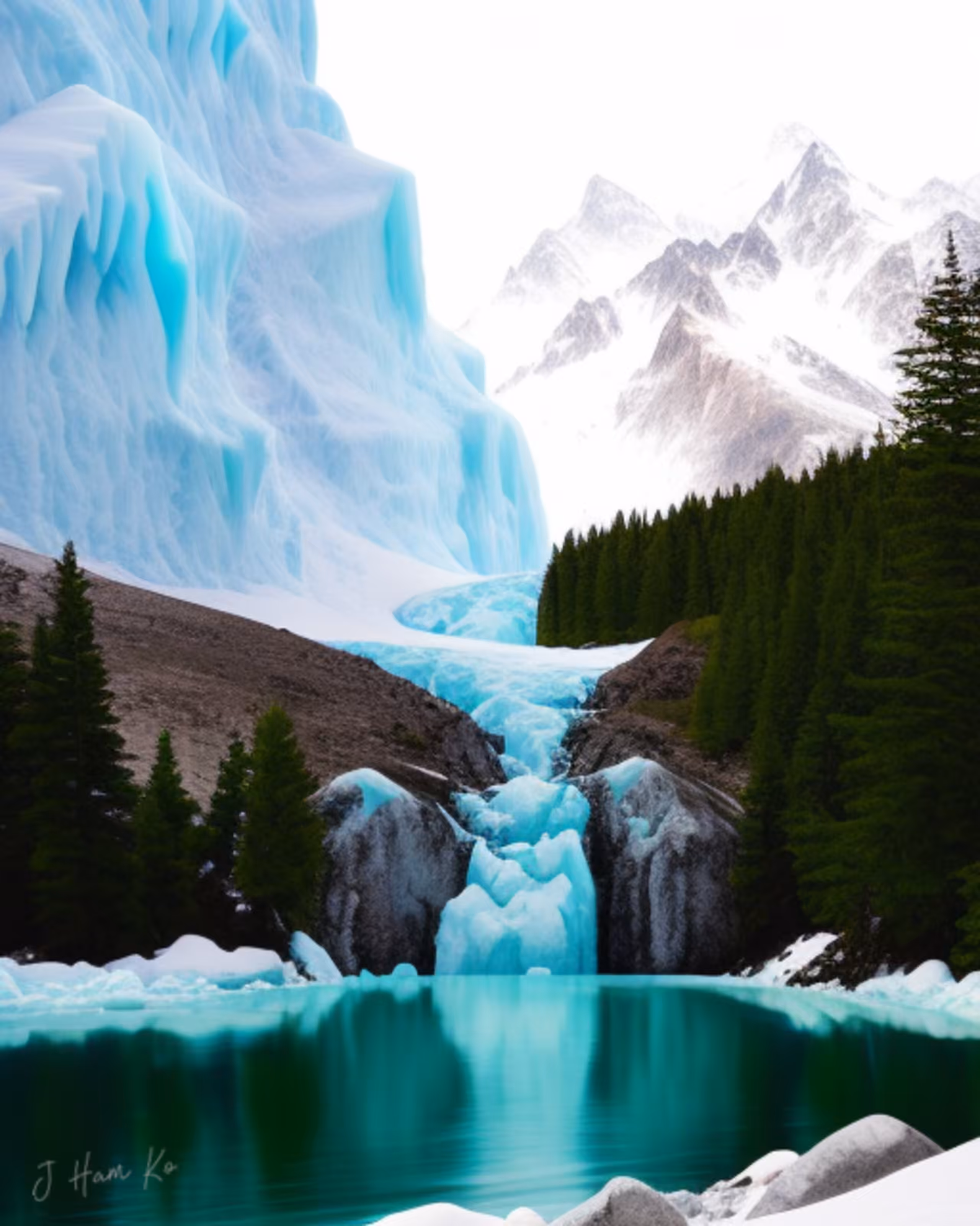 Imagination Designs: Glacier Lake