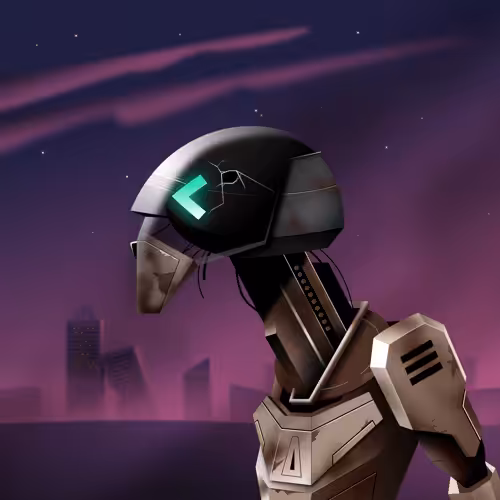 Savage Droids: COMMUNITY Dark Droid B-7497