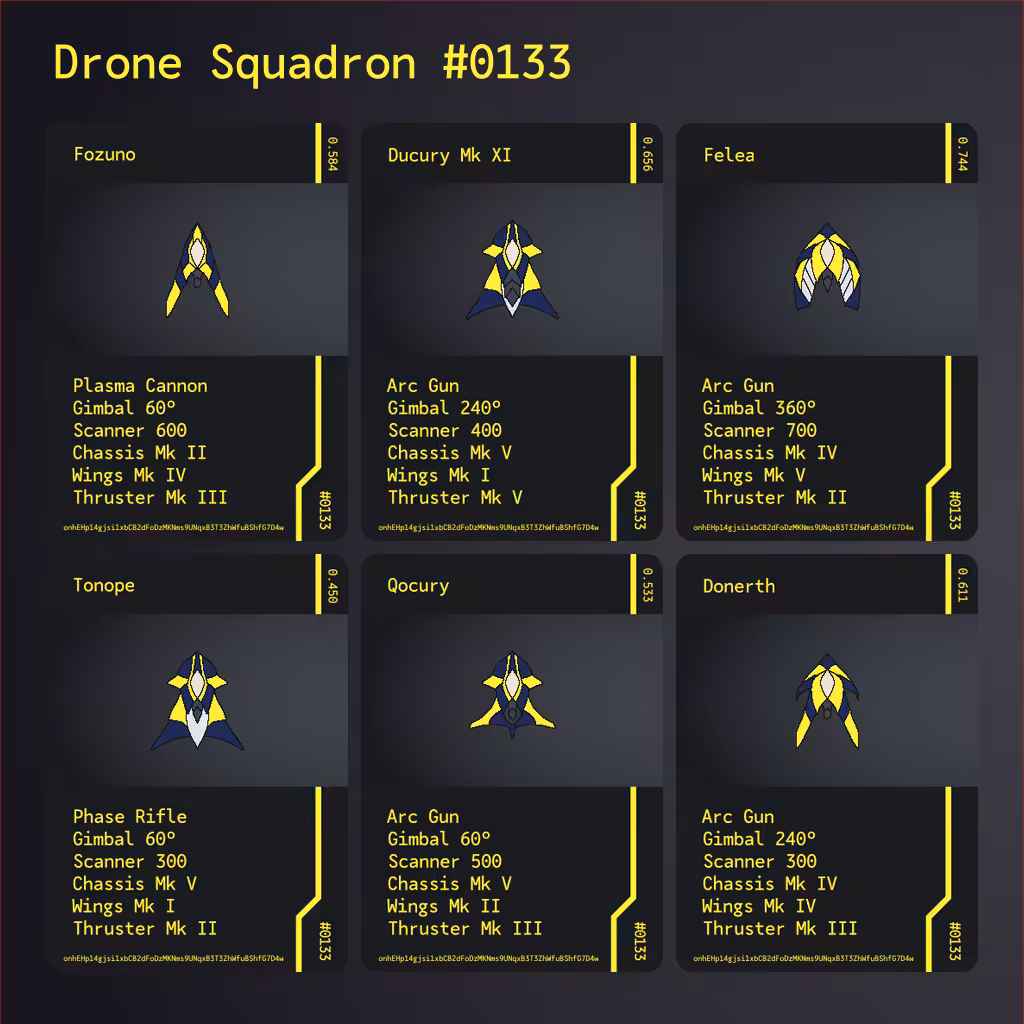Drone Squadron: Elite #0133