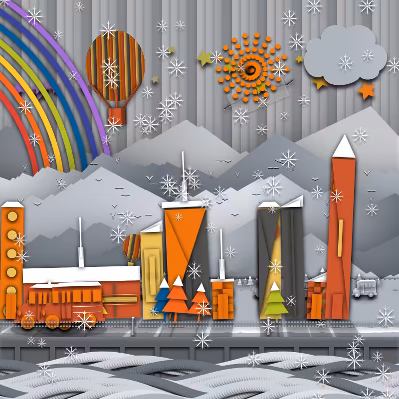 Paper Art 2.5D #70