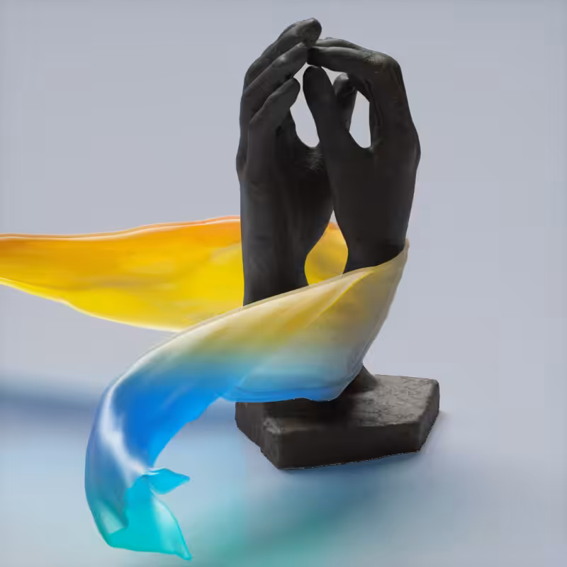 Hand of colors #9