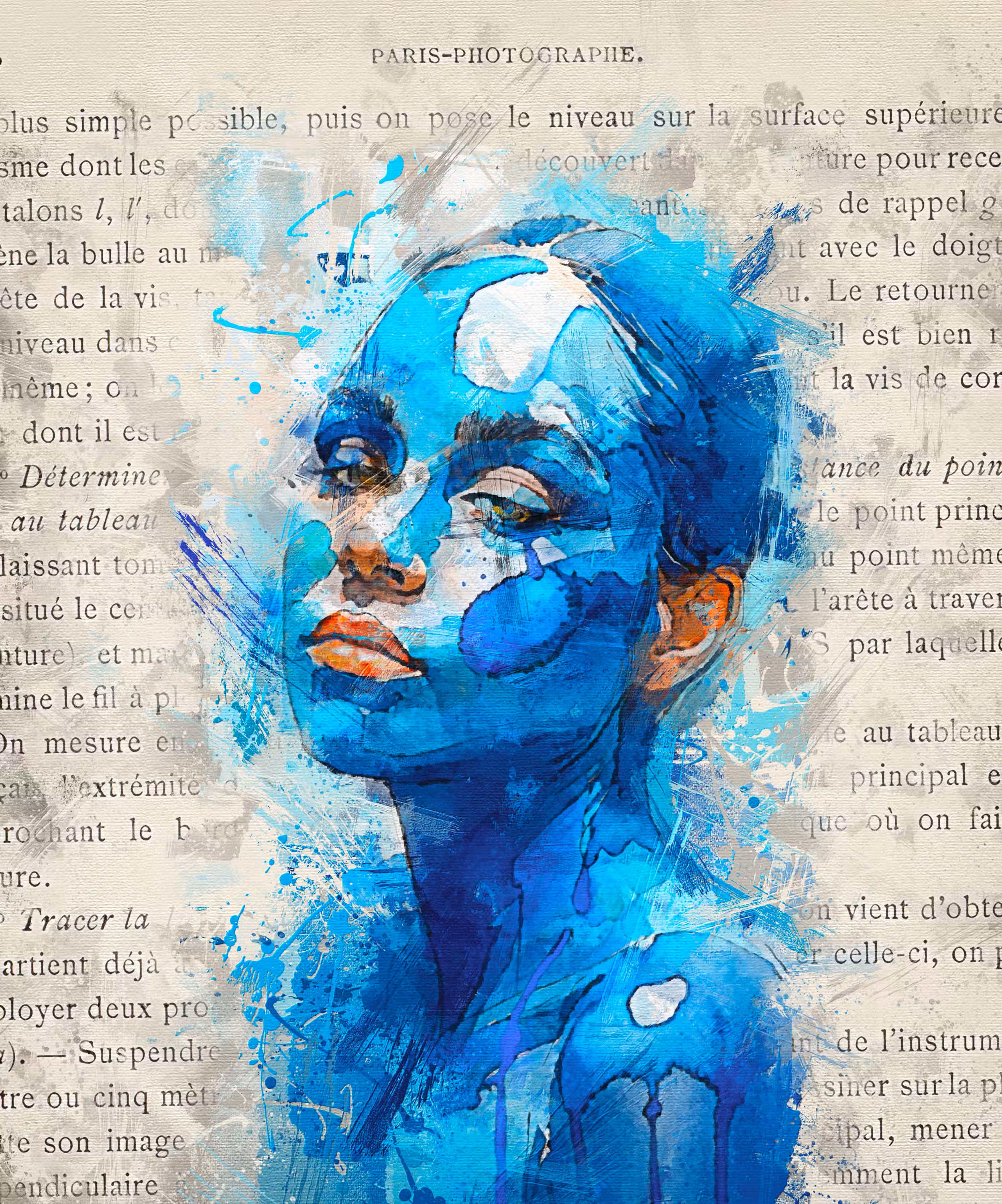 Blue Paris: A Woman’s Portrait